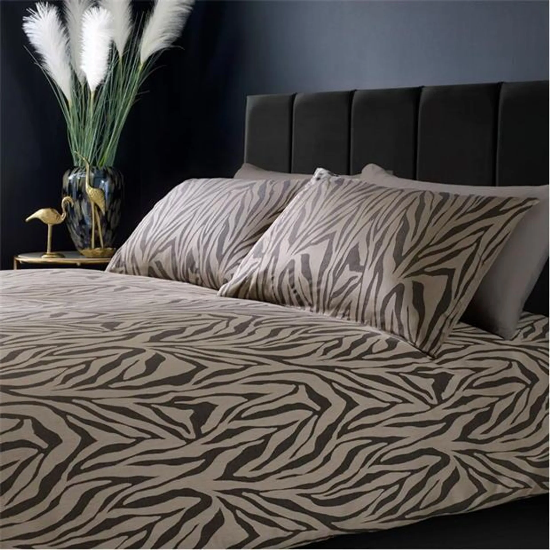 Biba x Tess Daly Zebra Duvet Set