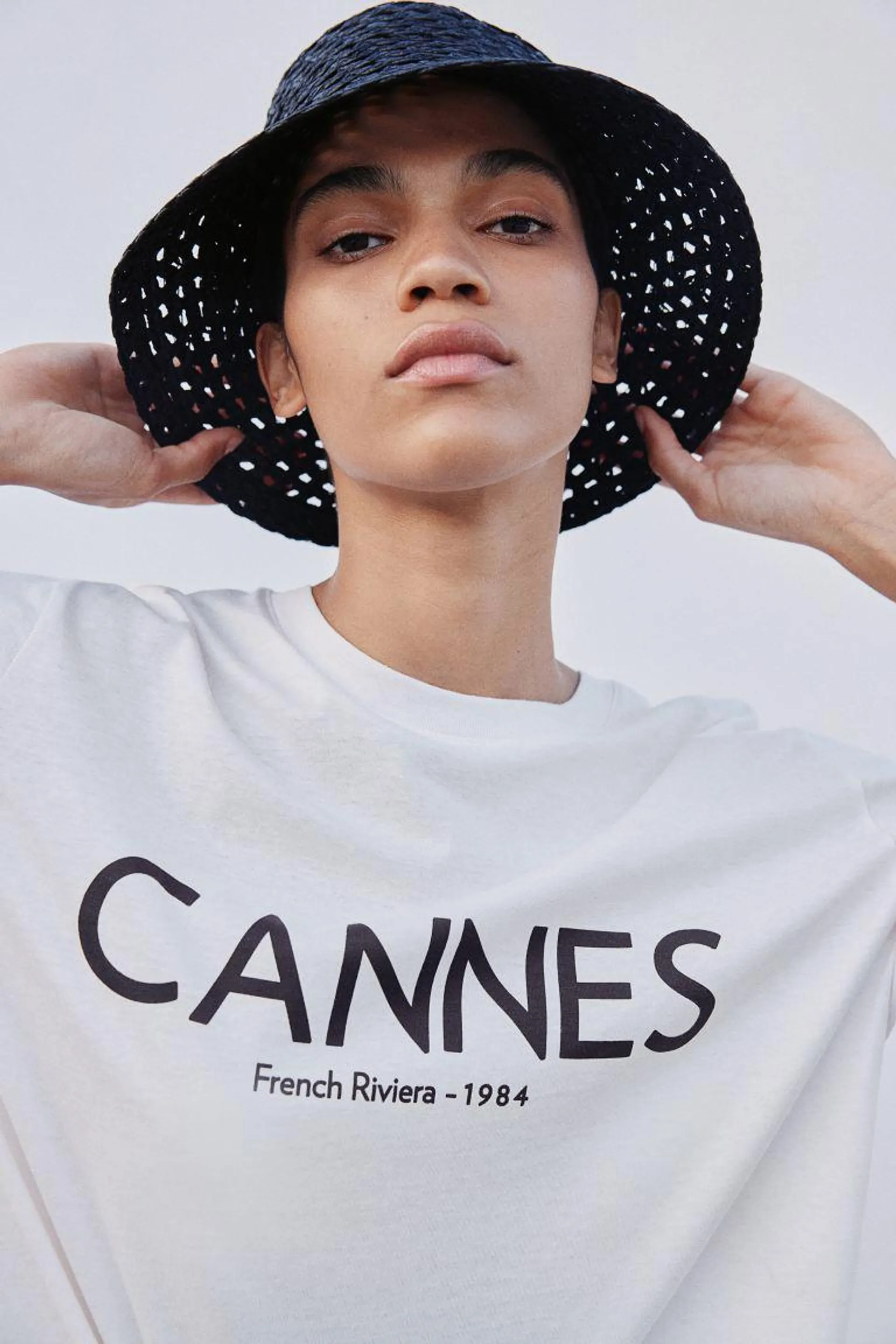 Print-motif T-shirt