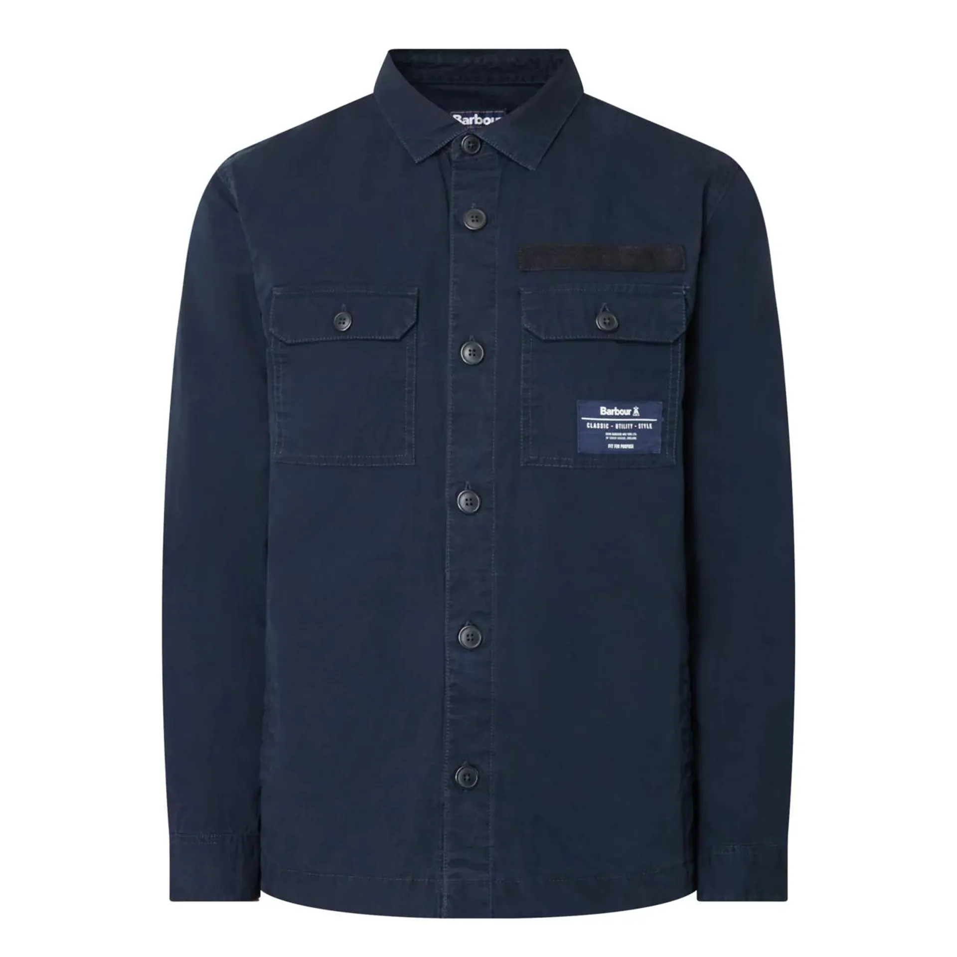 New in BARBOUR Bidlam Logo Overshirt €140.00