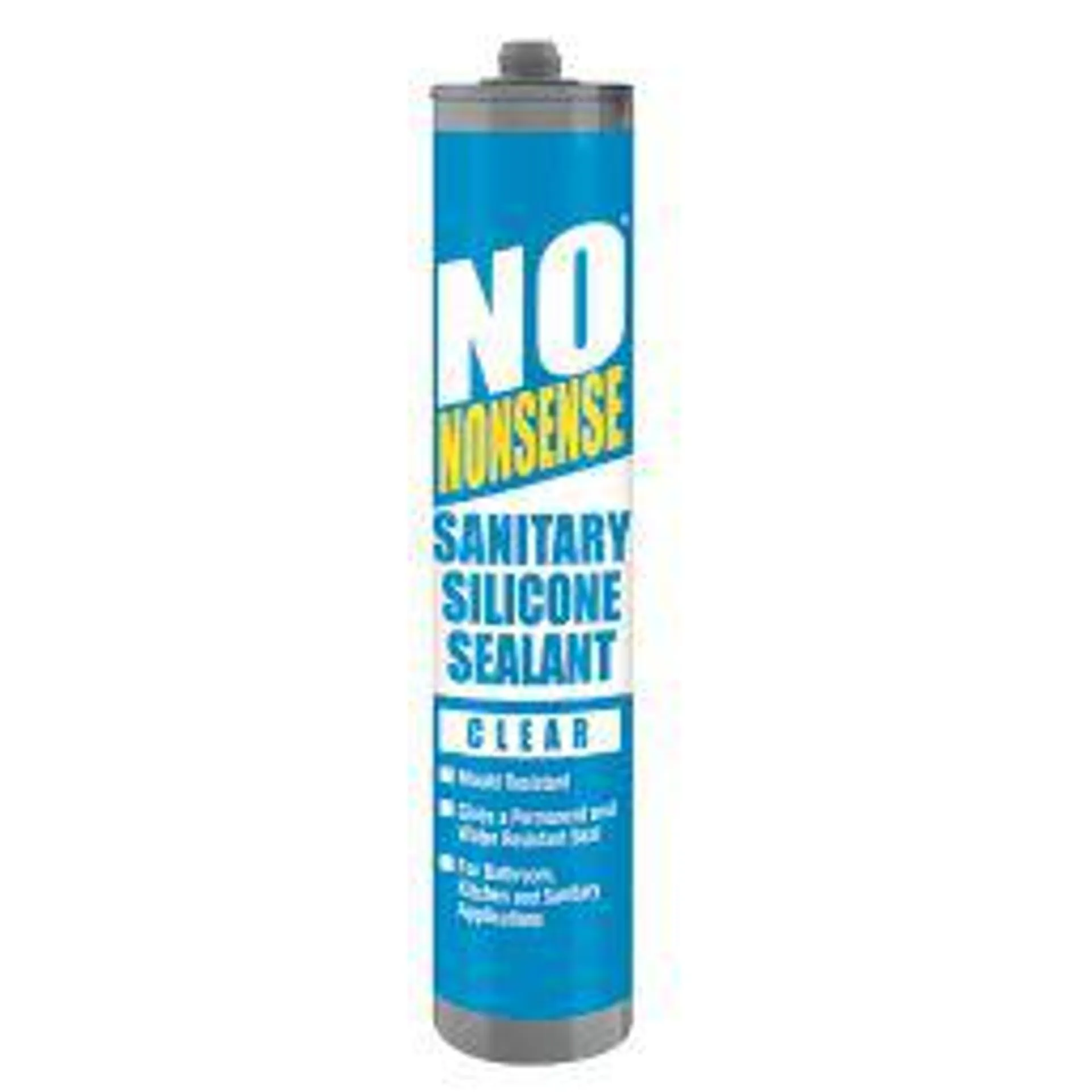 No Nonsense Sanitary Silicone Clear 310ml