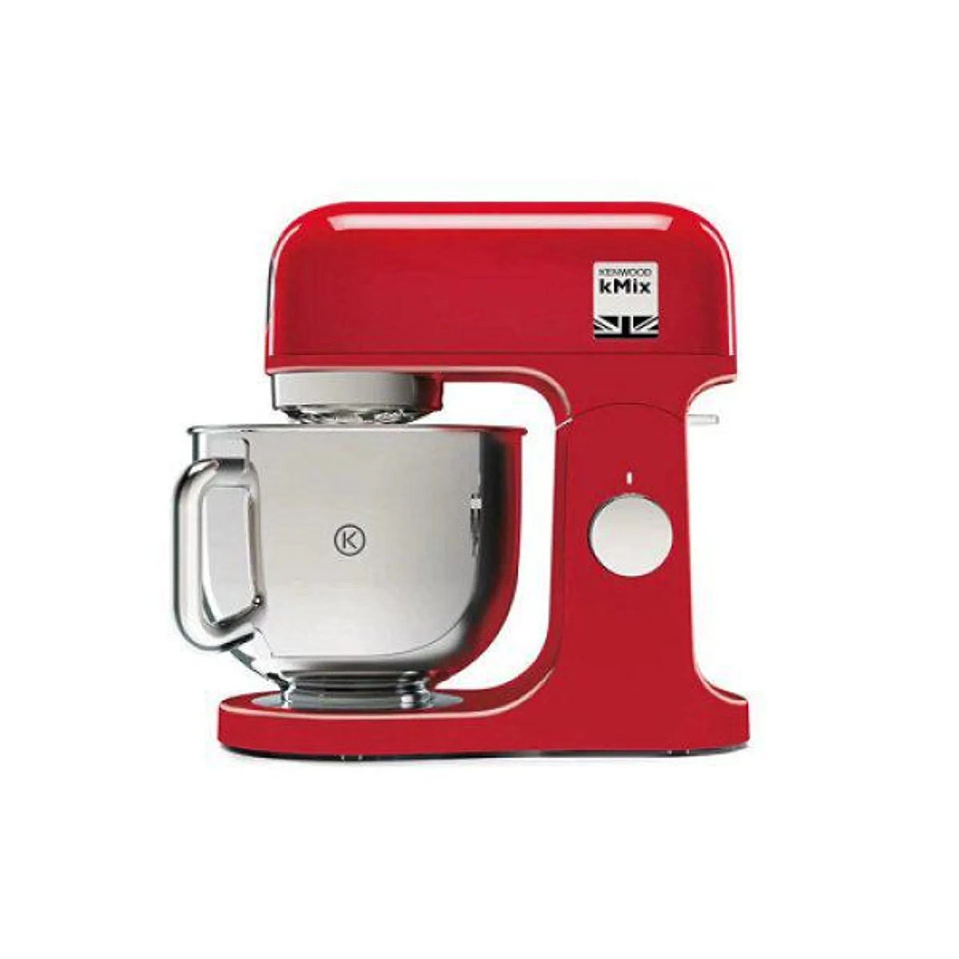 Kenwood kMix Stand Mixer with Stainless Steel Bowl-Red