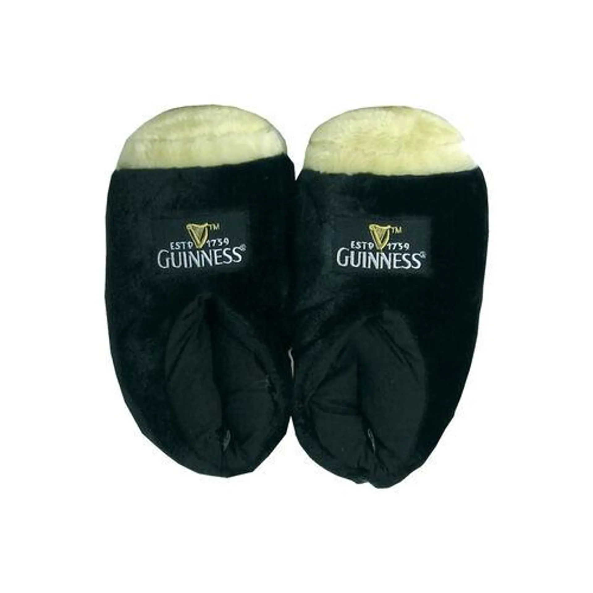 Guinness Black Giant Pint Slippers