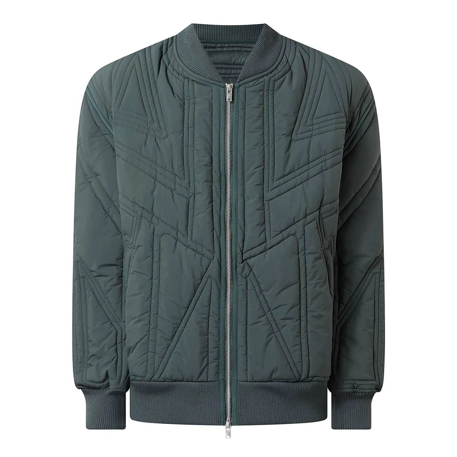 Quilted Shell Bomber Jacket