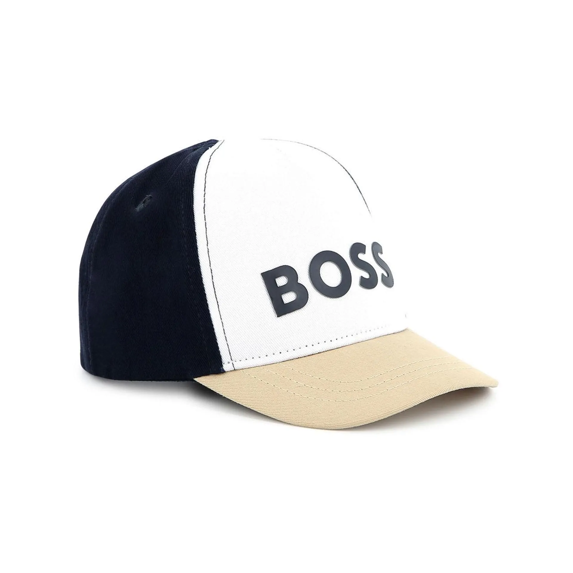 BOSS KIDS Logo Colour-Blocked Baseball Cap