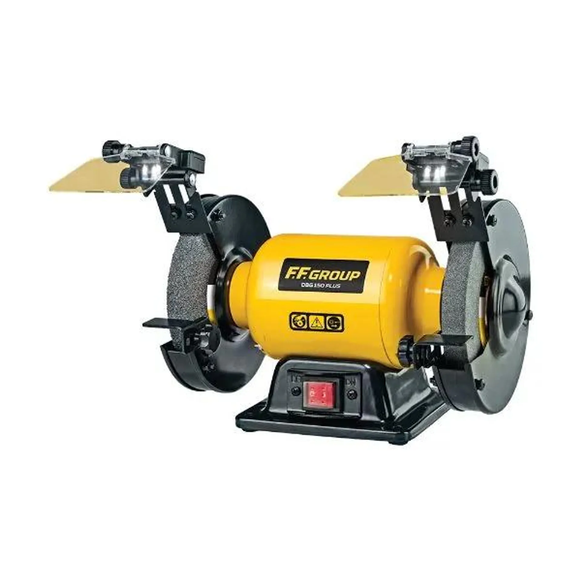 DOUBLE WHEELED BENCH GRINDER DBG 150 PLUS 400W FF GROUP