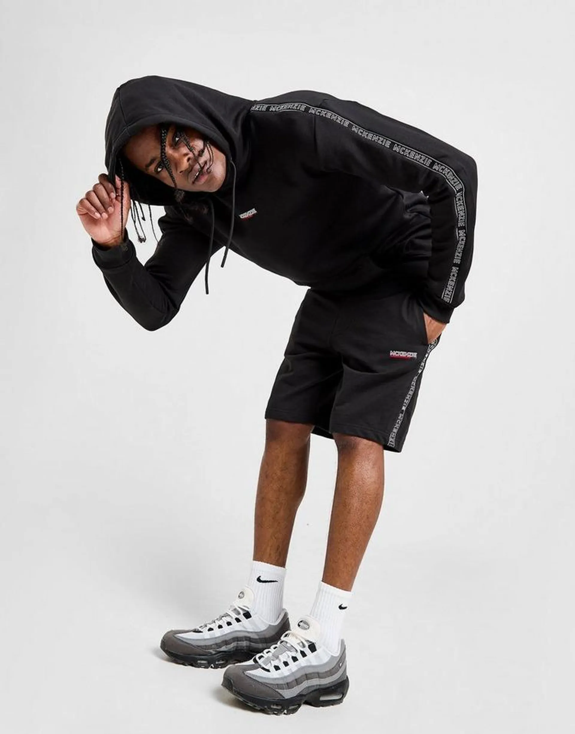 McKenzie Essential Tape Hoodie/Shorts Set