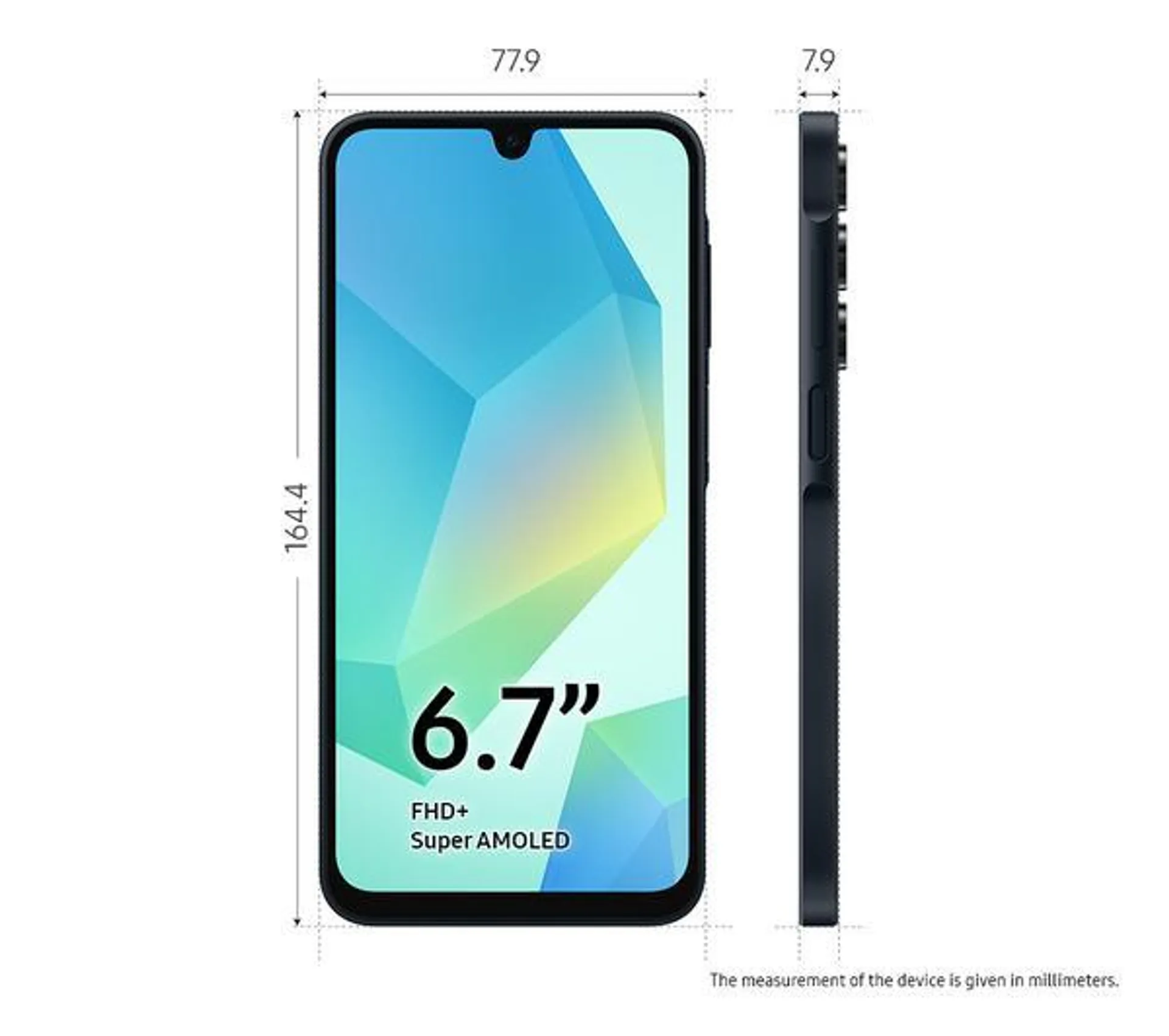 SAMSUNG Galaxy A16 5G - 128 GB, Blue Black