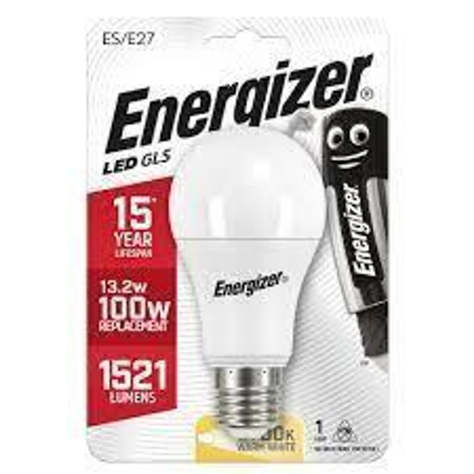 Energizer LED GLS 13.5w ES / E27 Bulb