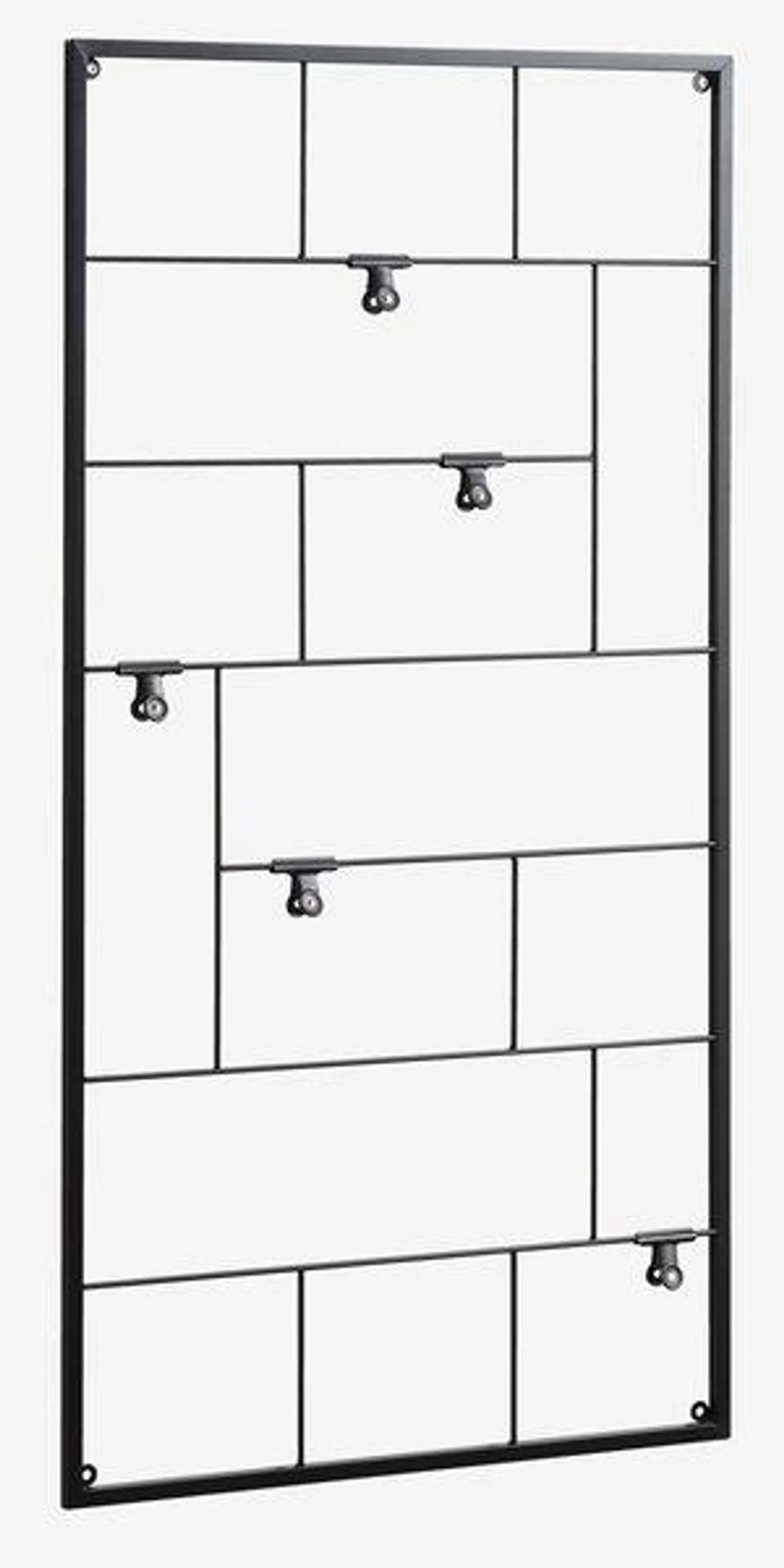 Notice board STOUBY 55x105 black
