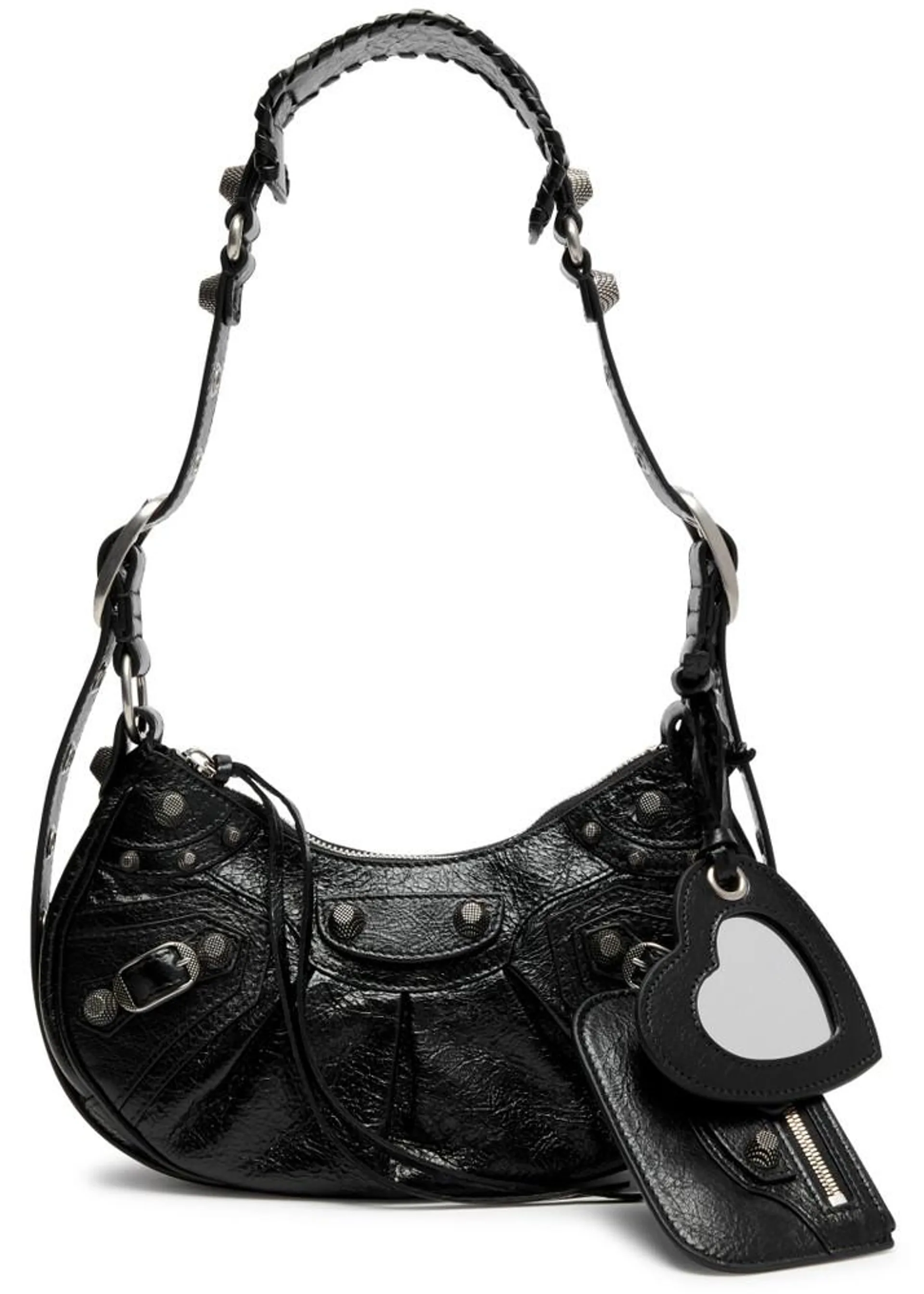 Le Cagole XS leather shoulder bag