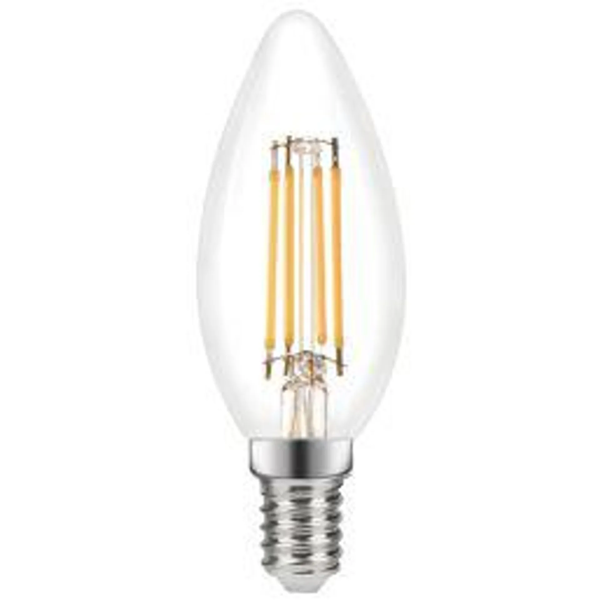 LAP SES Candle LED Virtual Filament Light Bulb 470lm 3.4W