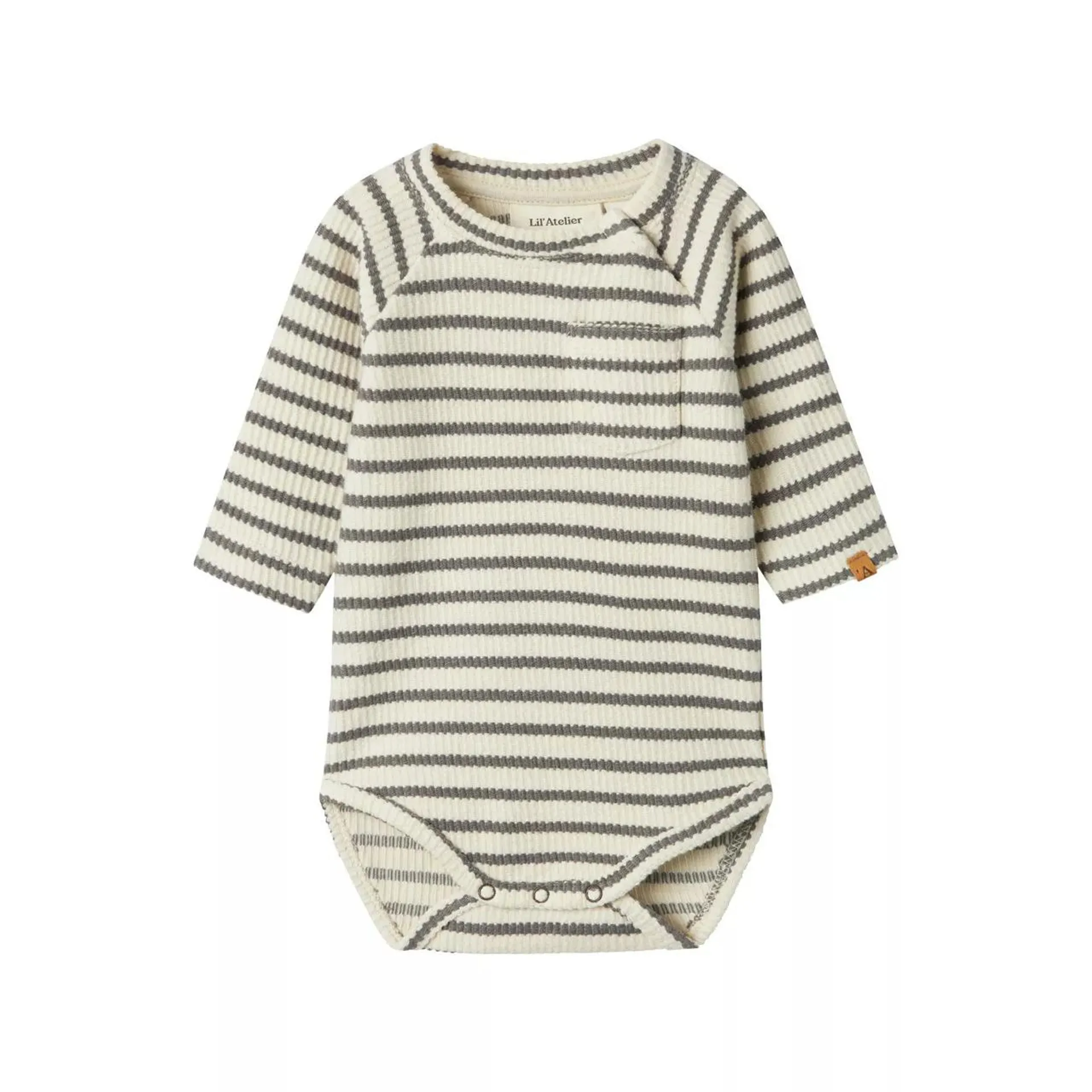 LIL ATELIER Stripe Patch Pocket Bodysuit €20.00