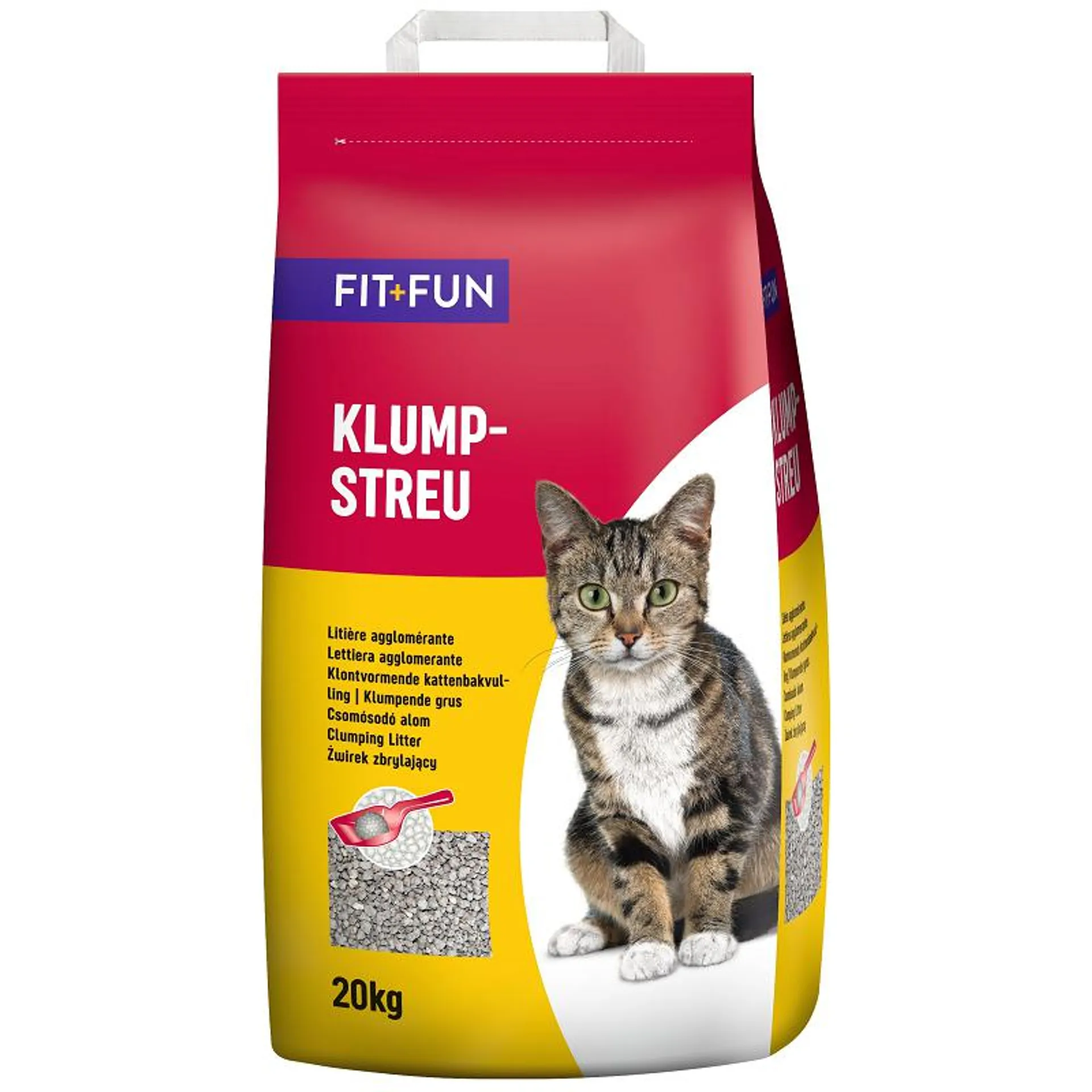 FIT+FUN Bioclean cat litter