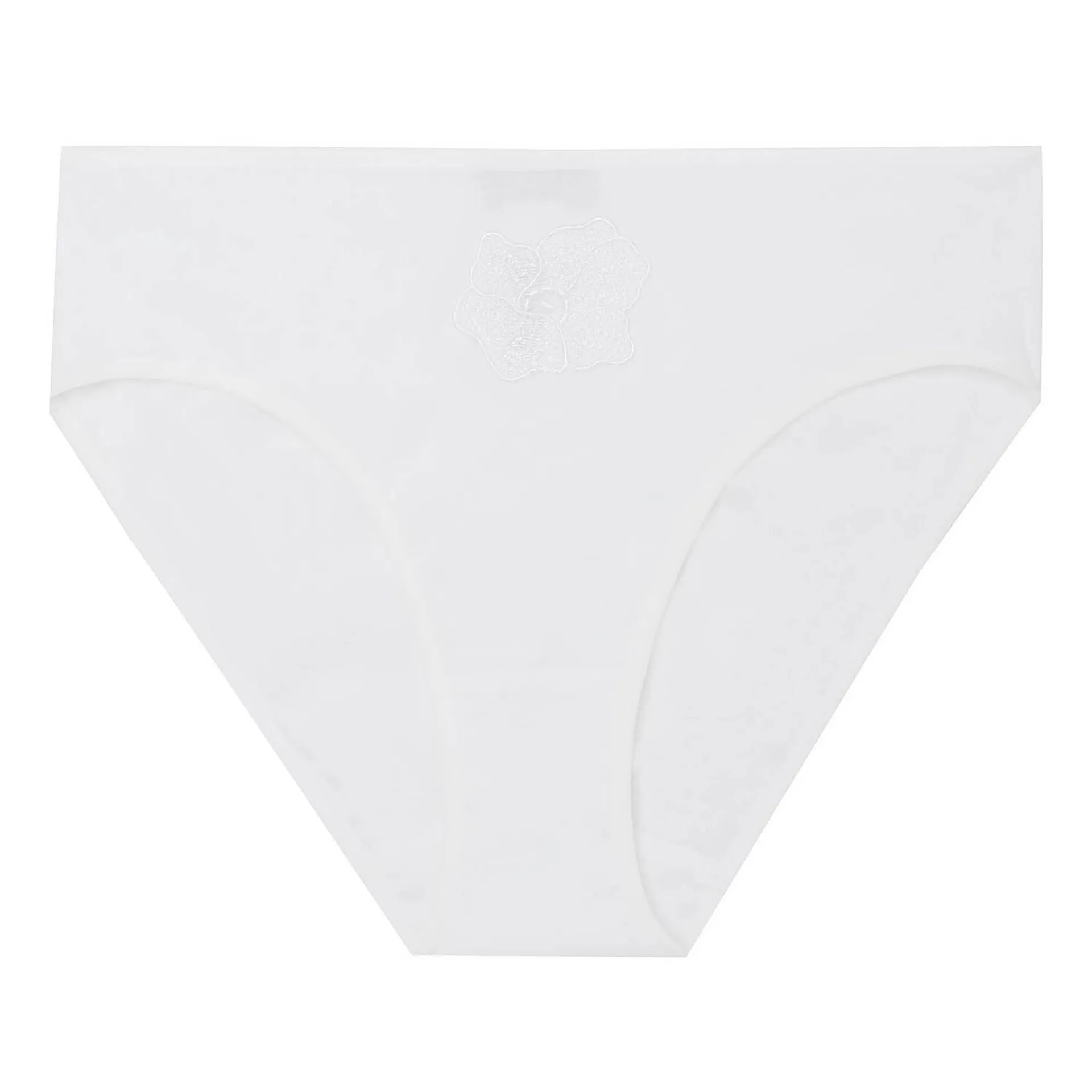 Naila Embroidered Mid-Rise Briefs