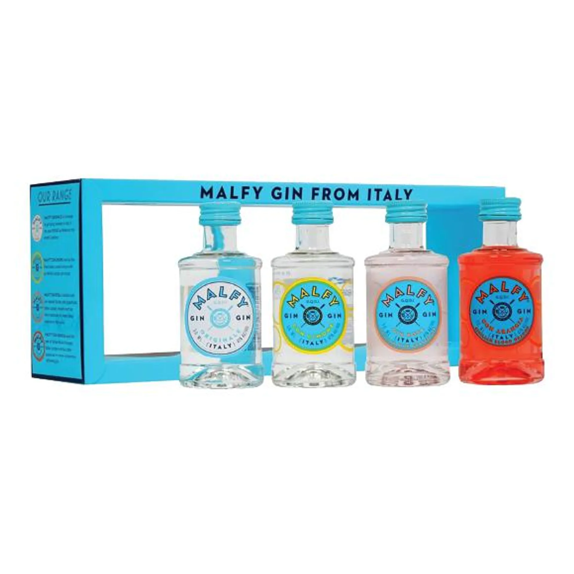 Malfy 4 x 5cl Mixed Minis Pack