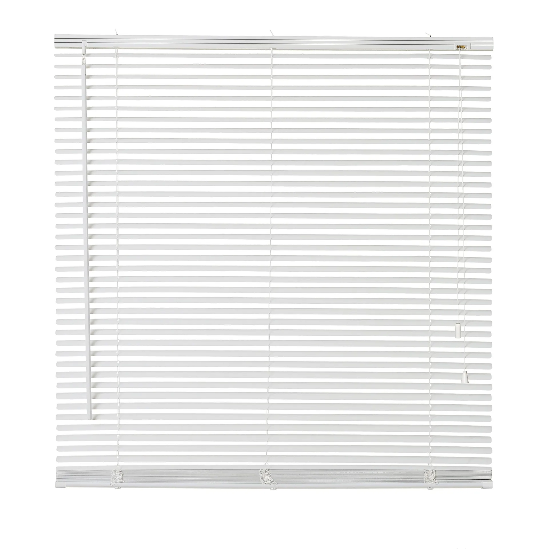 White PVC Venetian Blind (W)90cm (L)180cm