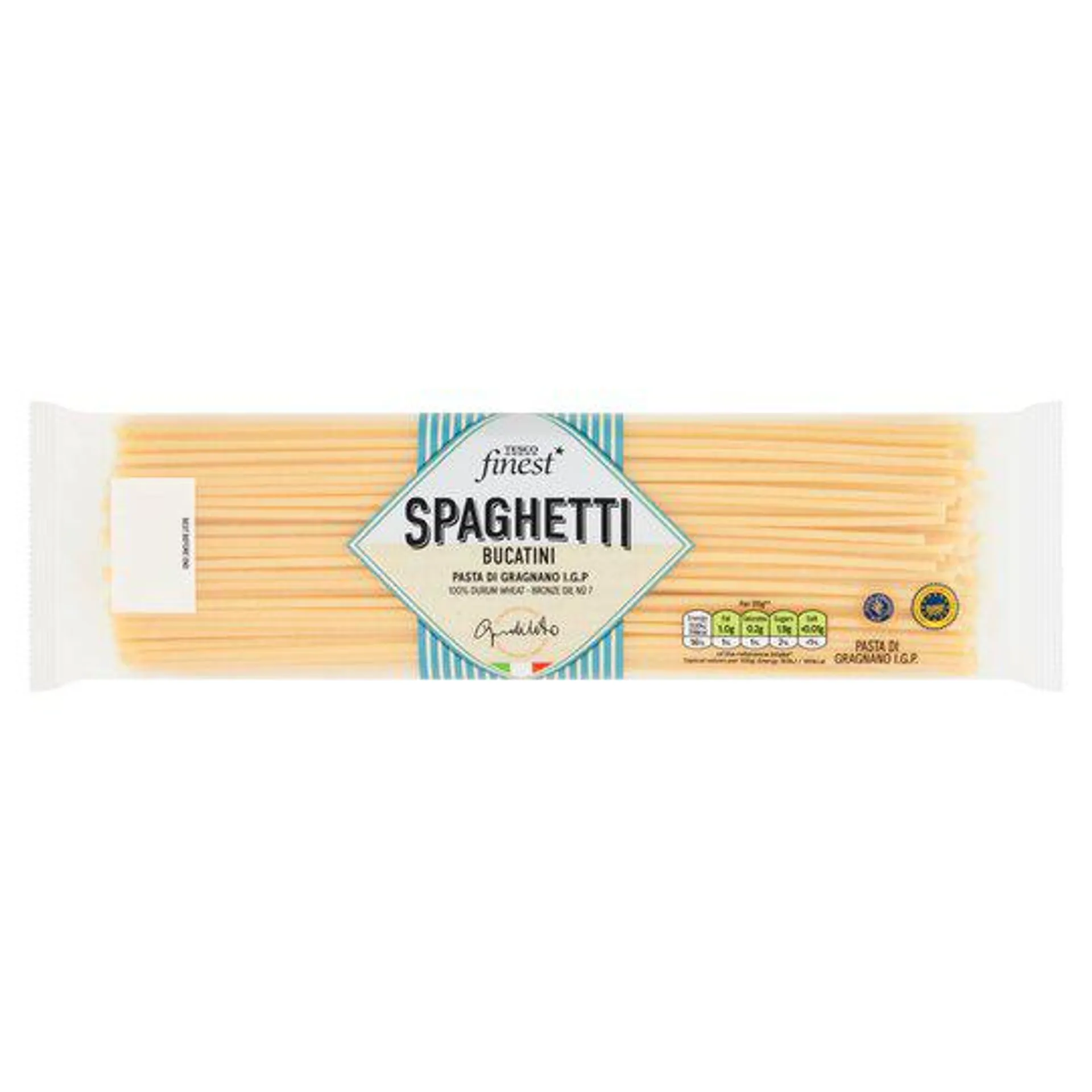 Tesco Finest Spaghetti Bucatini 500G