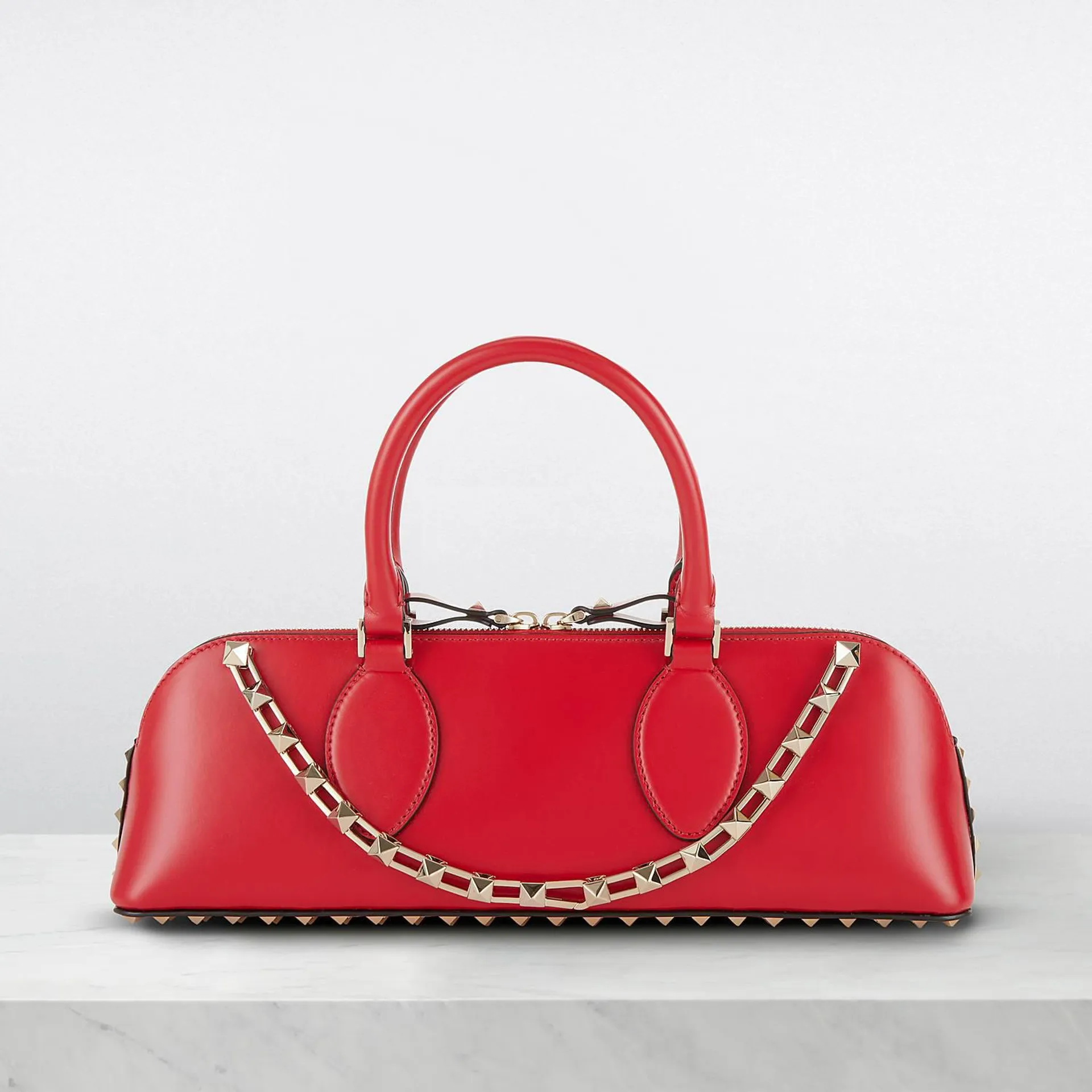 Rockstud East-West Handbag