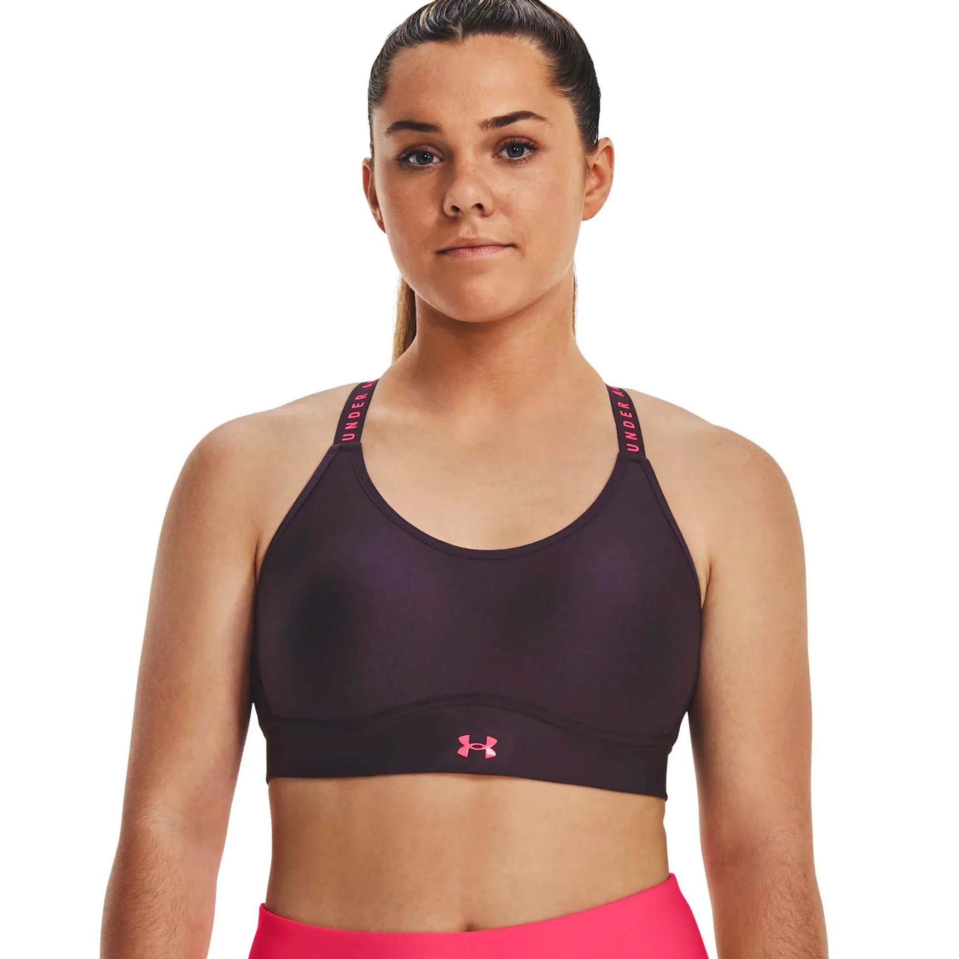UNDER ARMOUR WOMENS INFINITY MID-COVERED SPORTS BRA