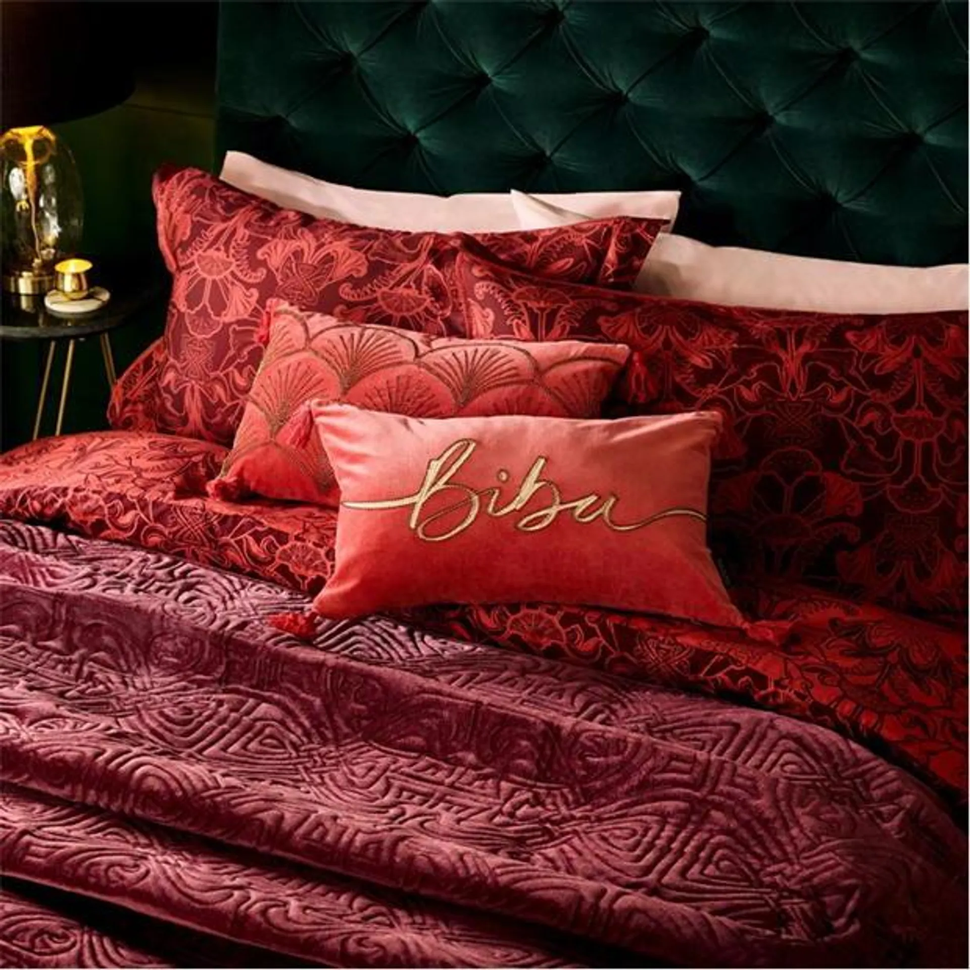 Biba Printed Duvet and Pillowcase Set