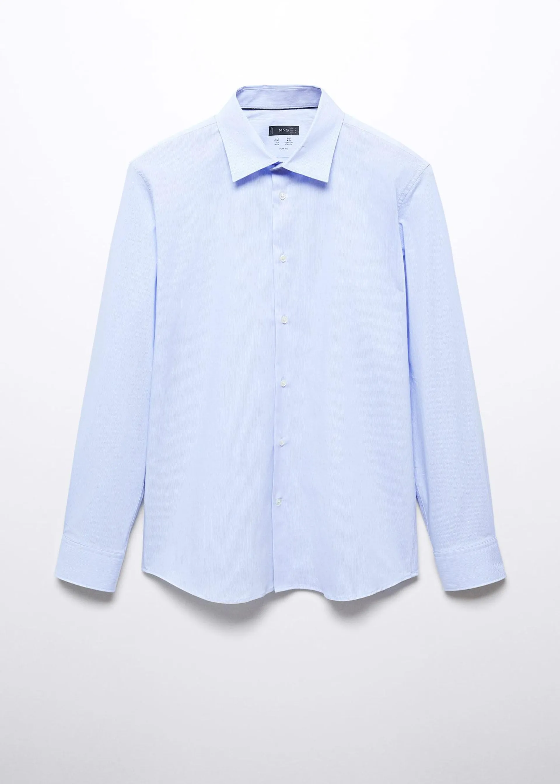 Slim fit thousand striped suit shirt