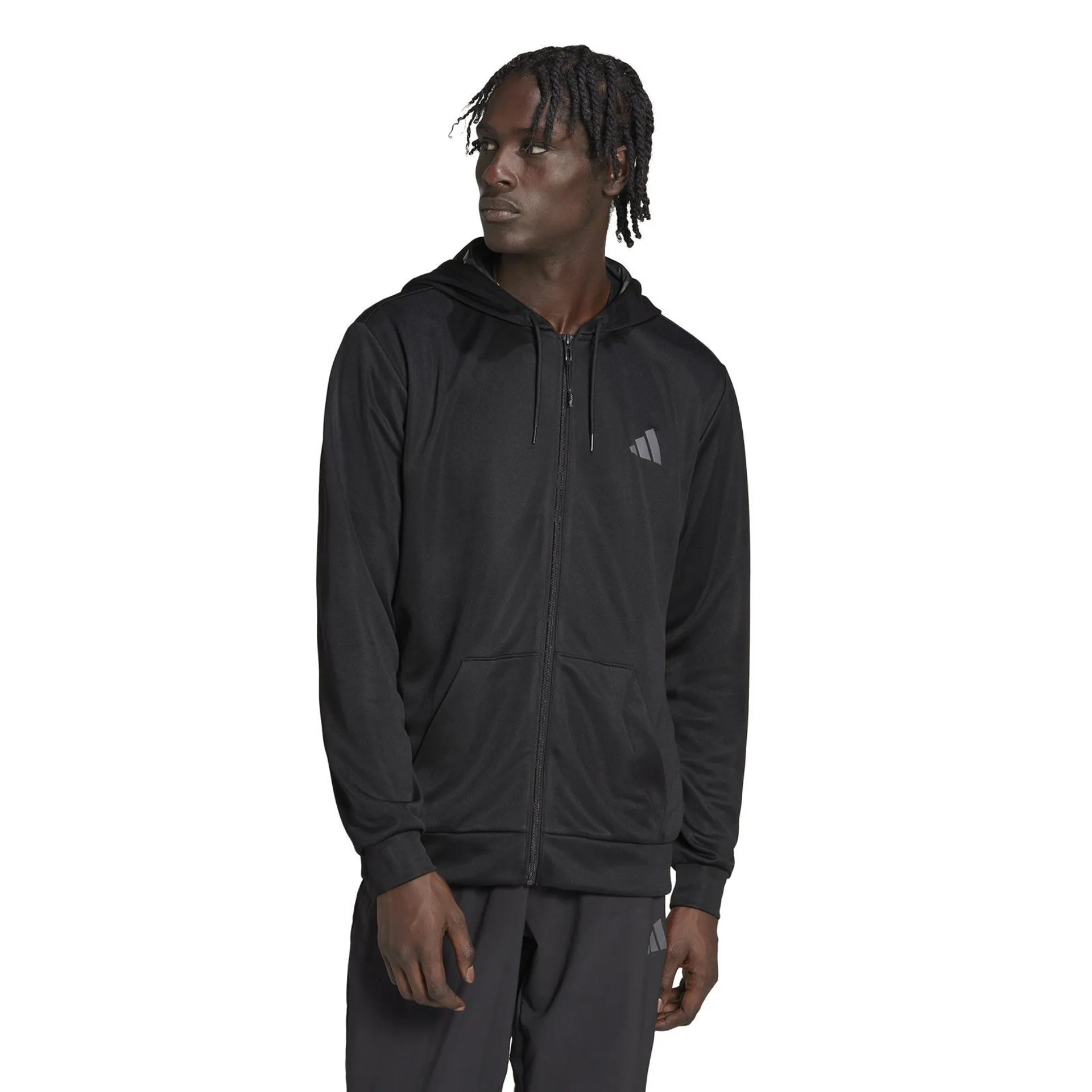 adidas Mens Train Essentials Seasonal Training Full-Zip Jacket