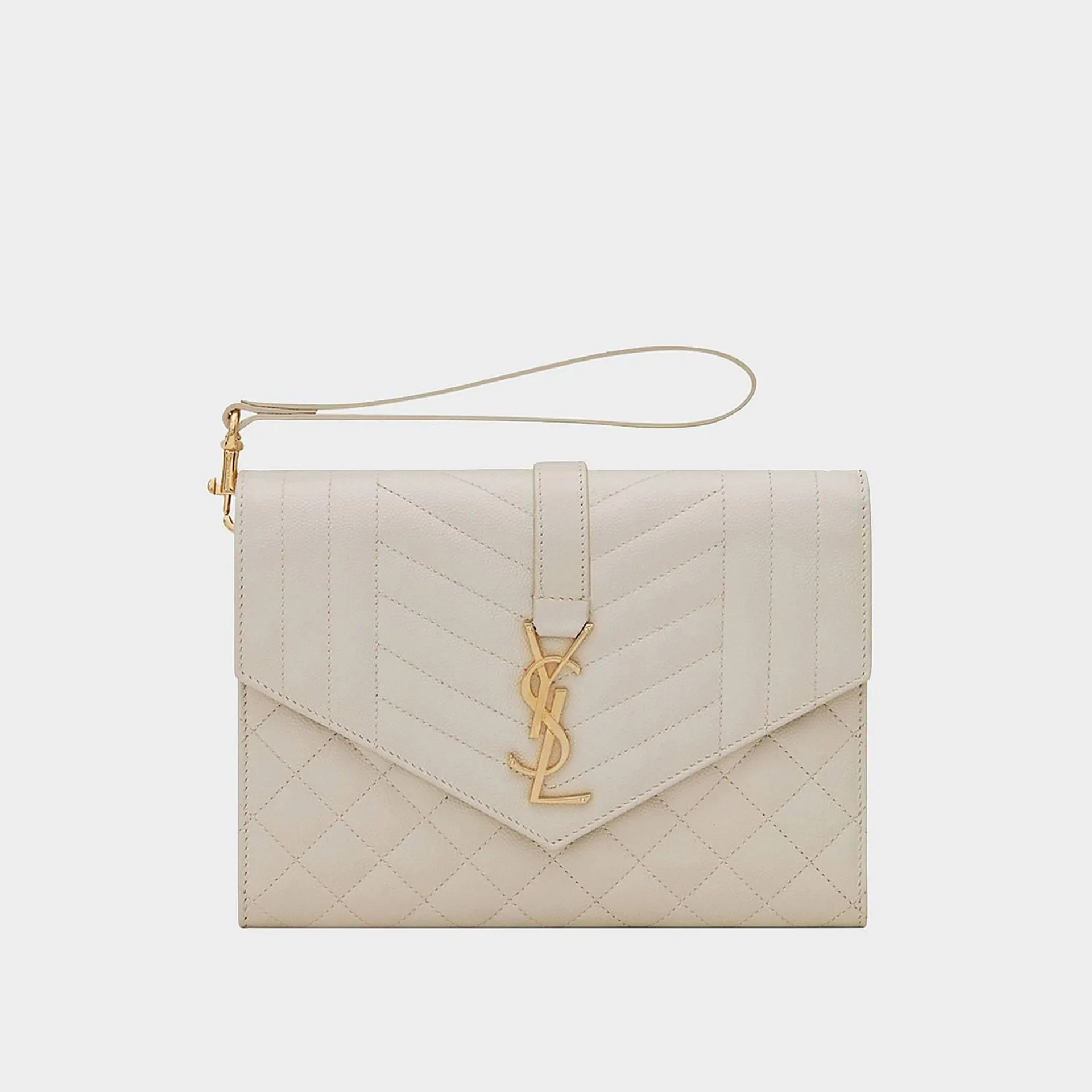 Monogram Matelassé Leather Clutch