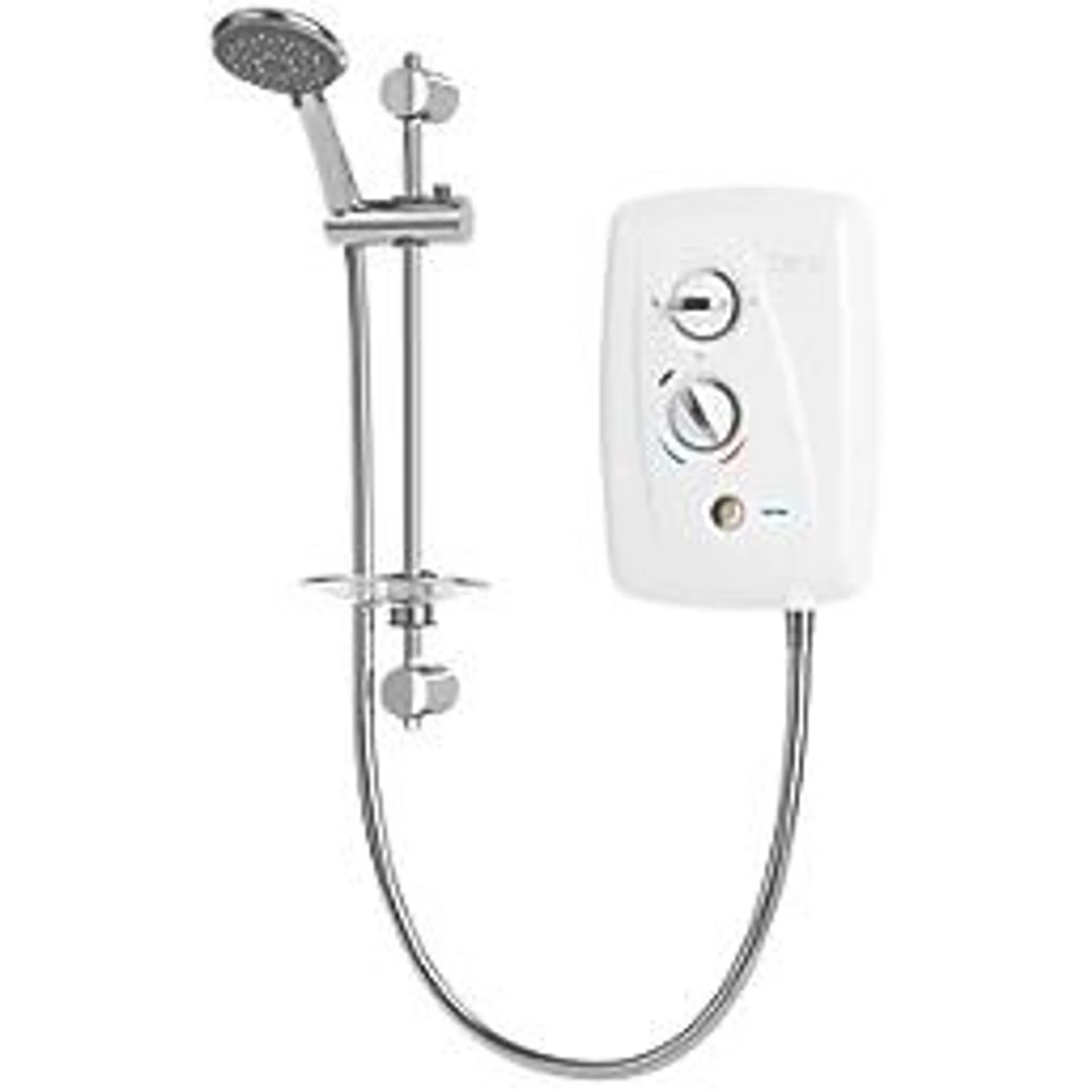 Triton T80 Easi-Fit + White / Chrome 7.5kW Electric Shower