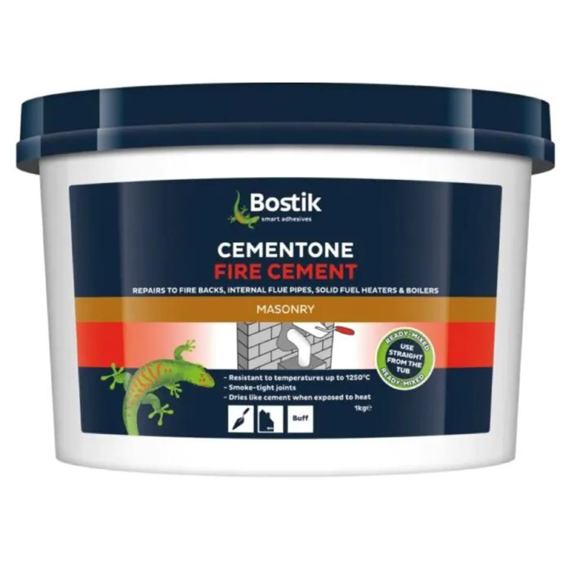 Cementone Fire Cement Natural 1kg 30812575