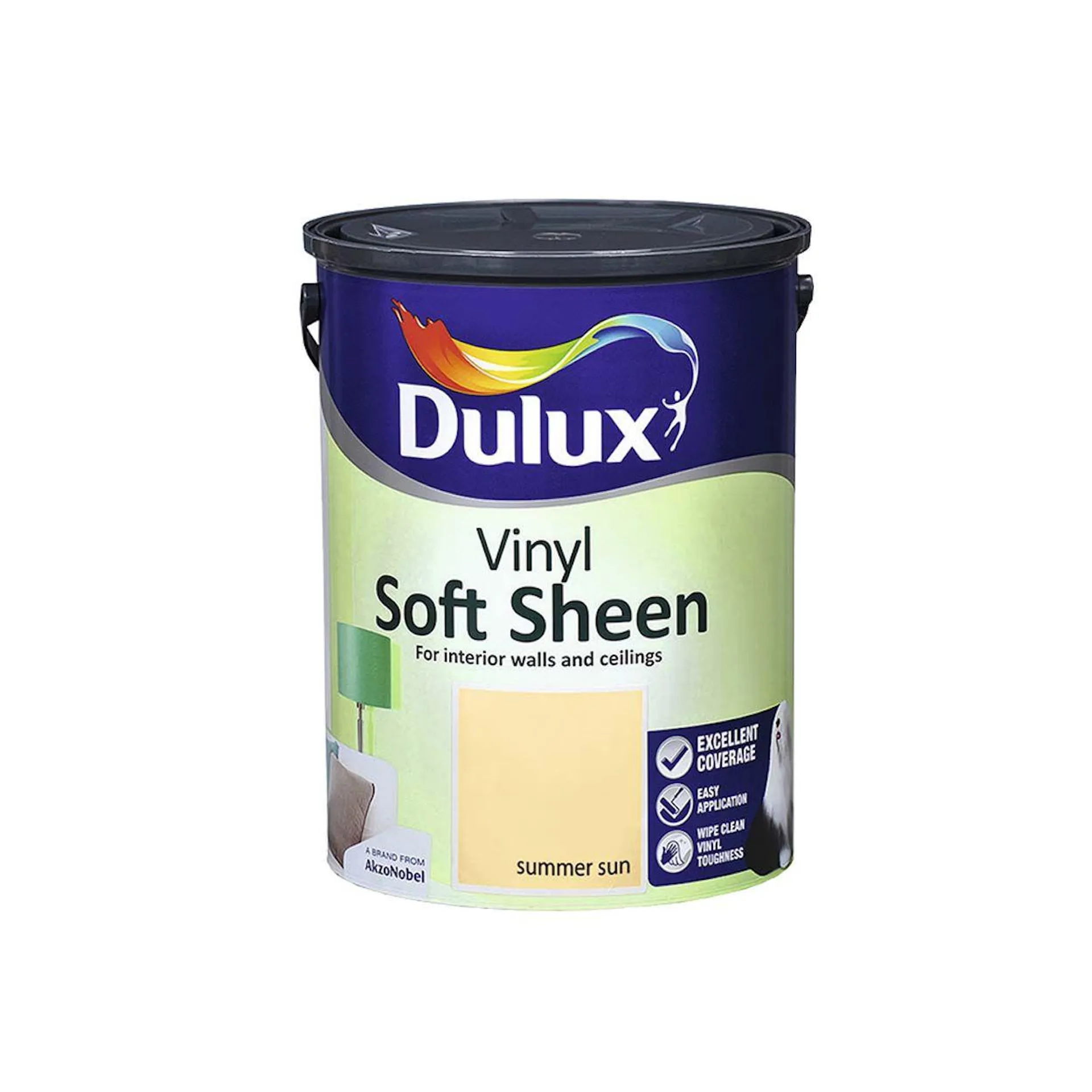 Dulux Vinyl Soft Sheen Summer Sun 5L