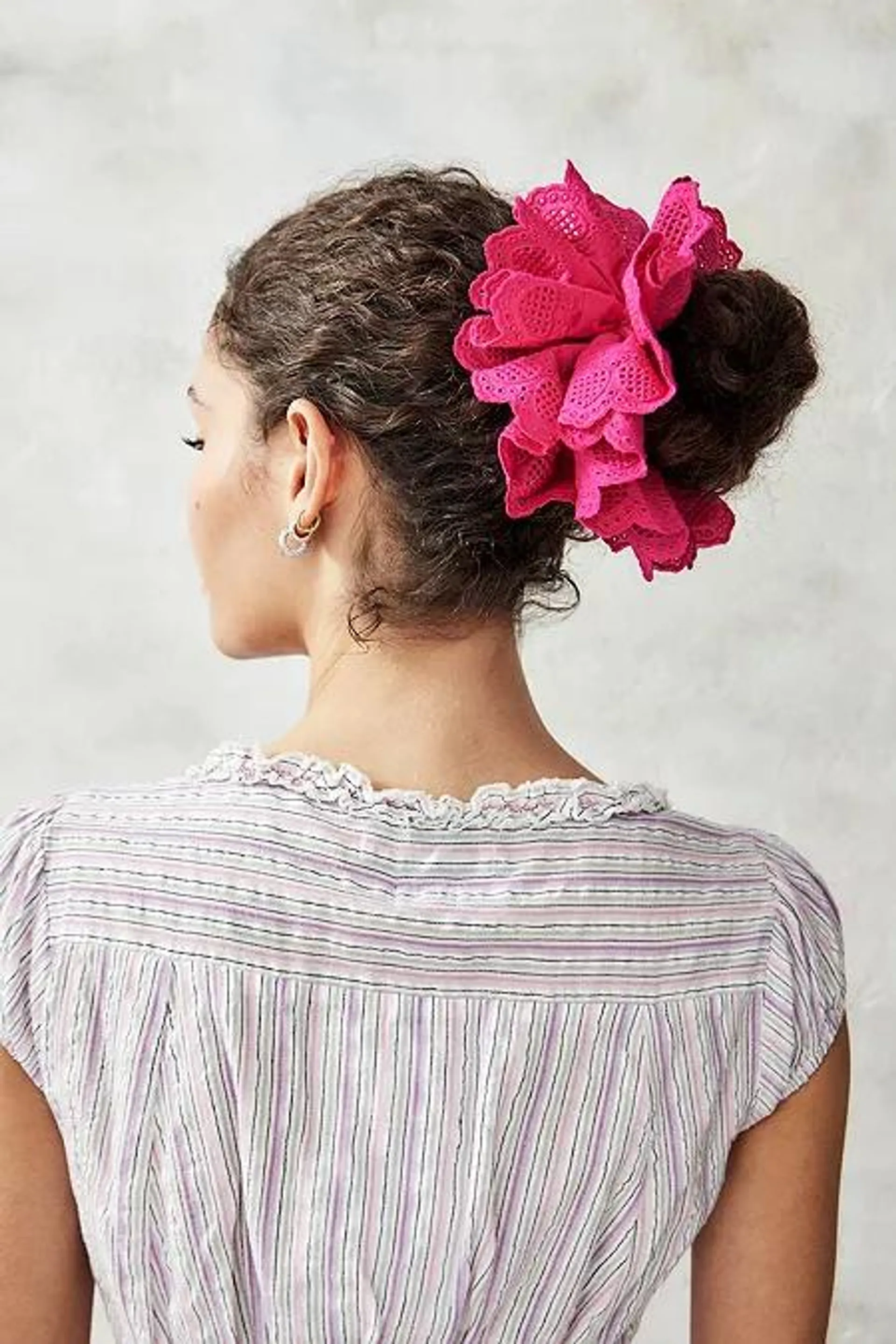 Cotton Lace Scrunchie