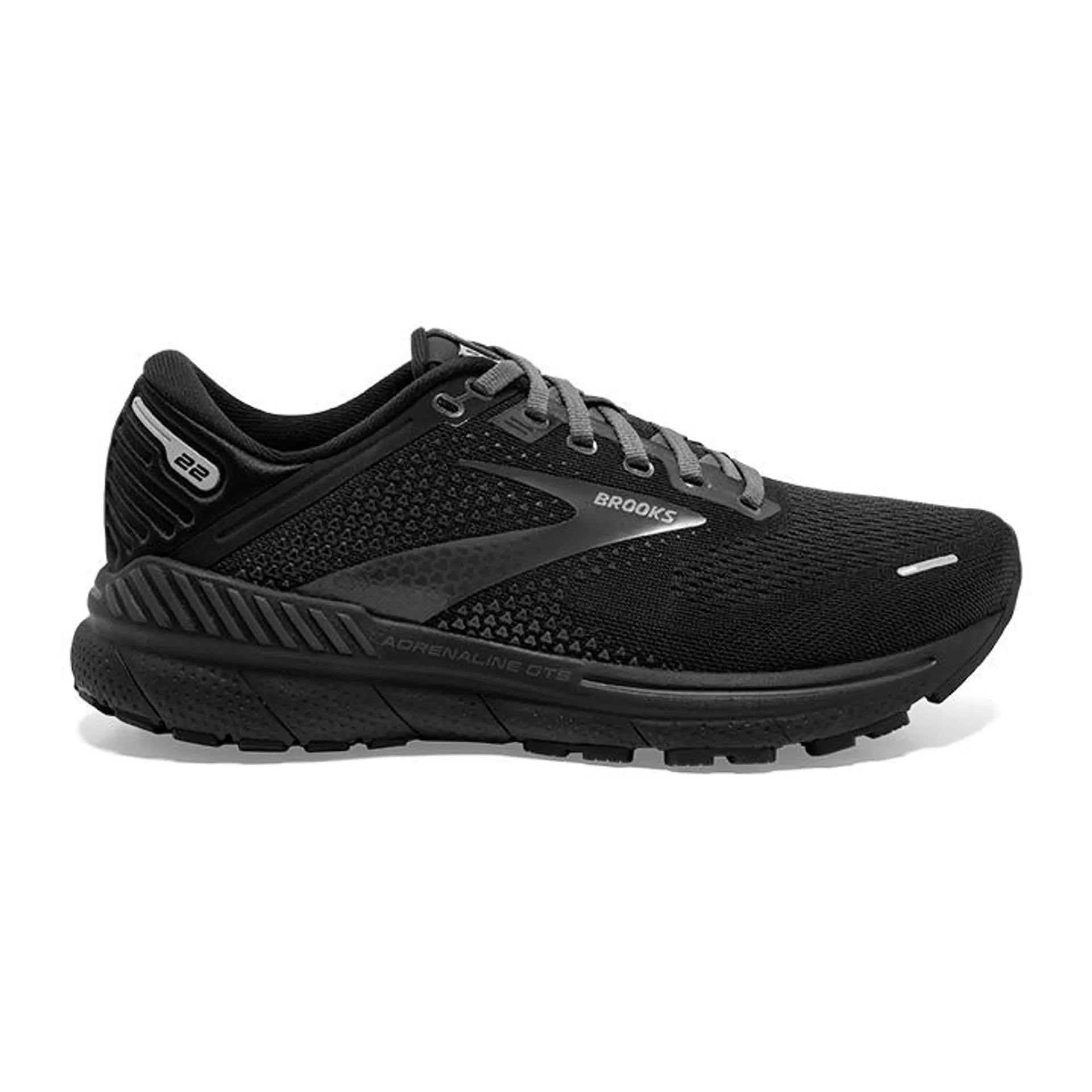 BROOKS ADRENALINE GTS 22 WMN (W)FW BLACK, BLACK