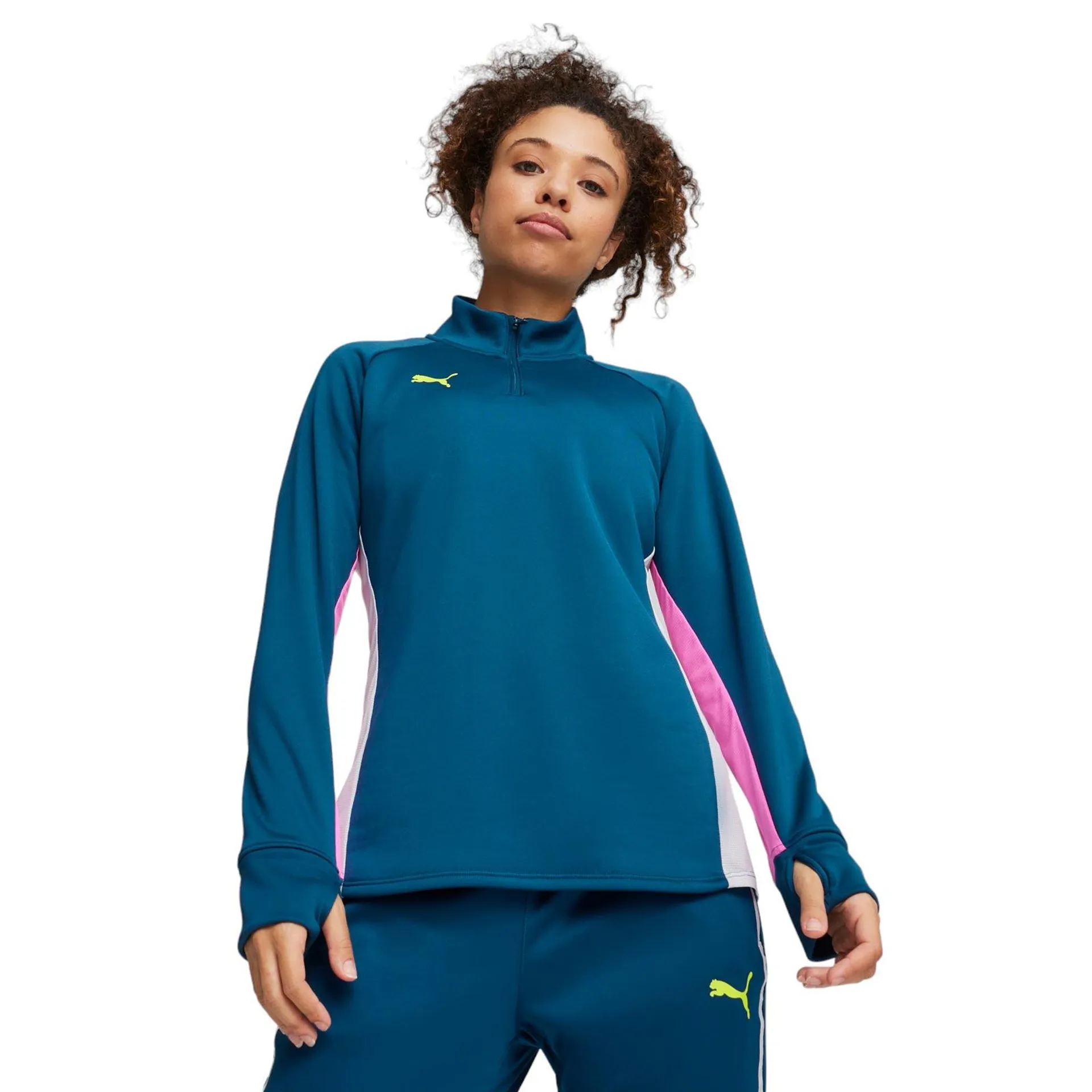 Puma Individual Blaze Training Womens Quarter-Zip Top