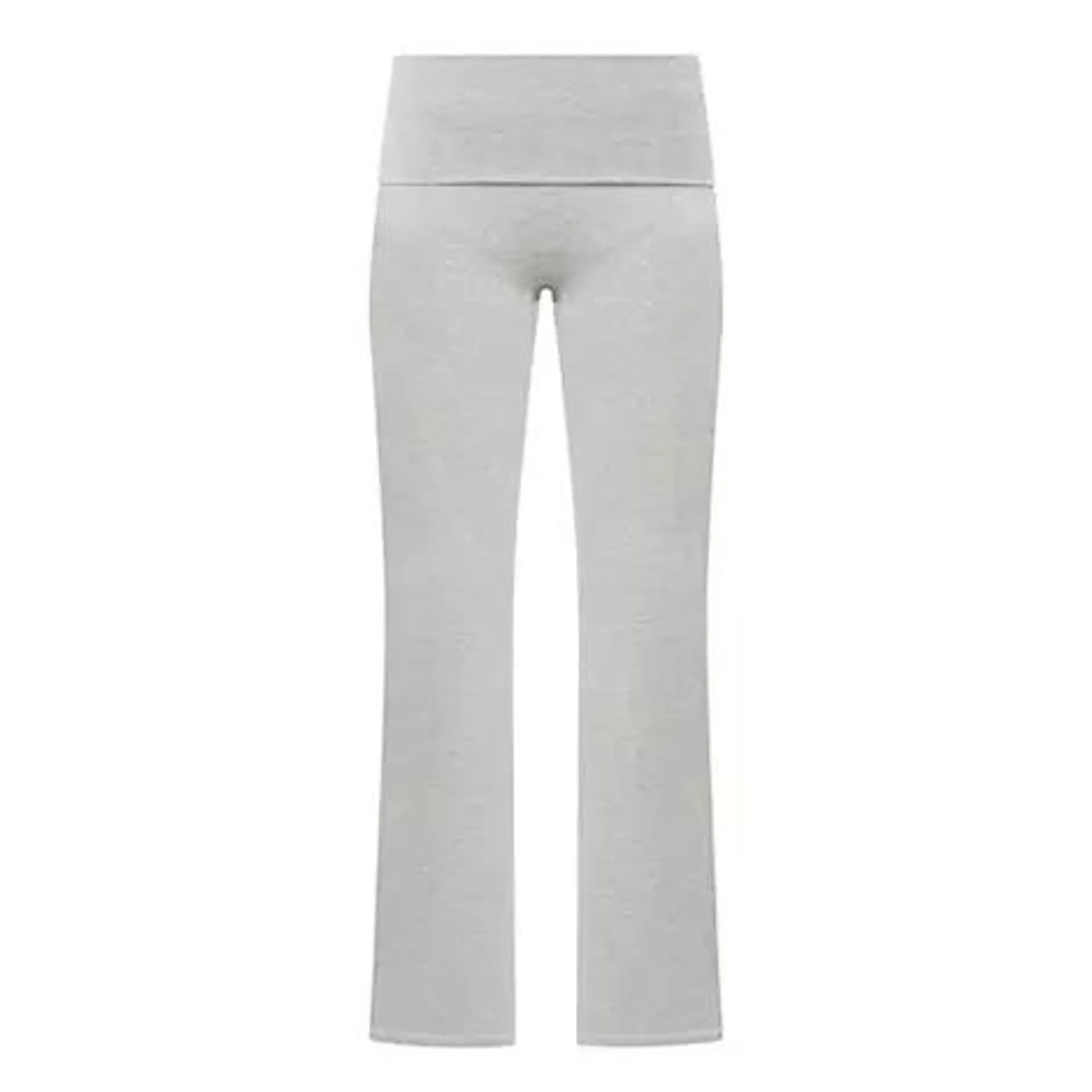 Rib Fold Over Trousers