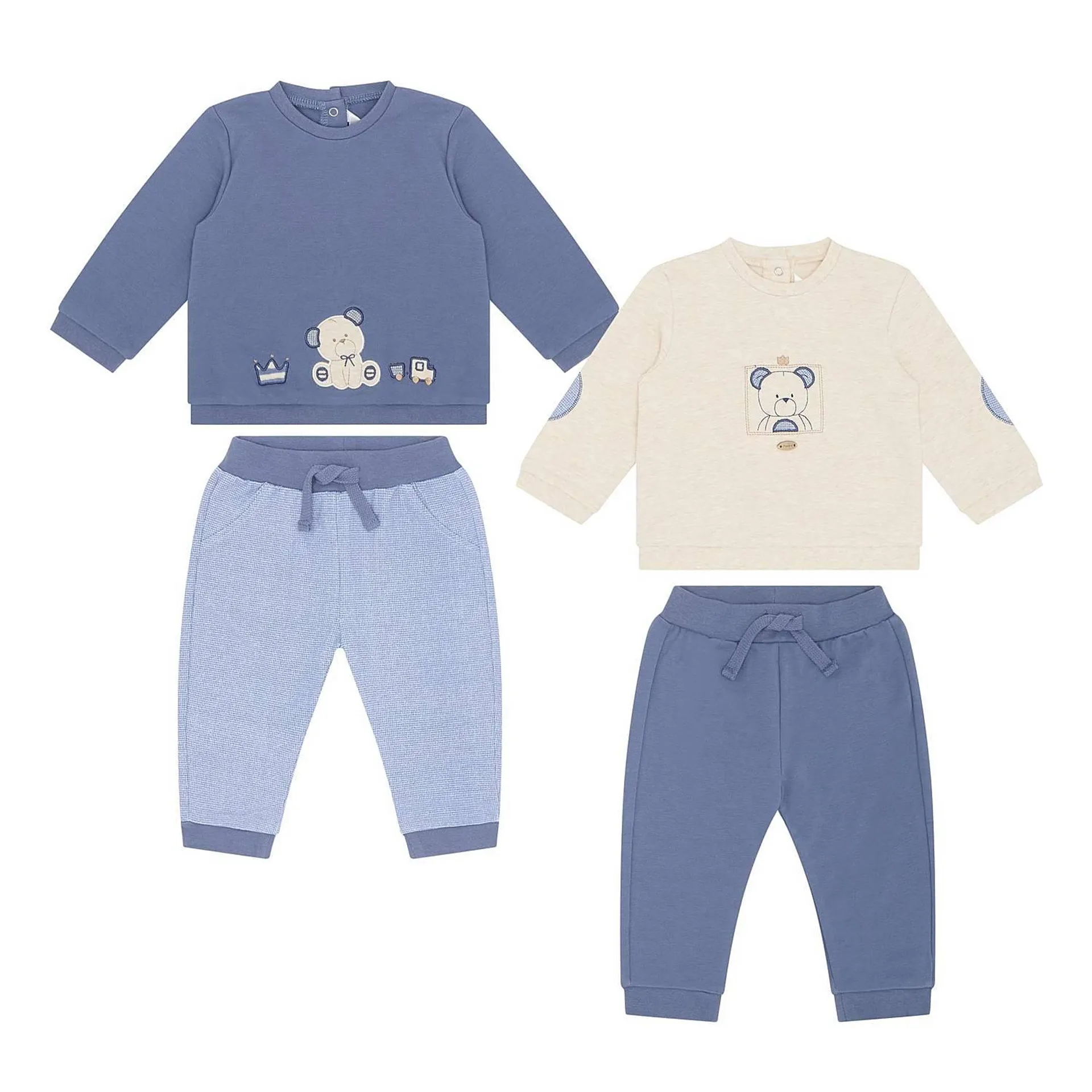 Top & Trousers Four-Piece Set