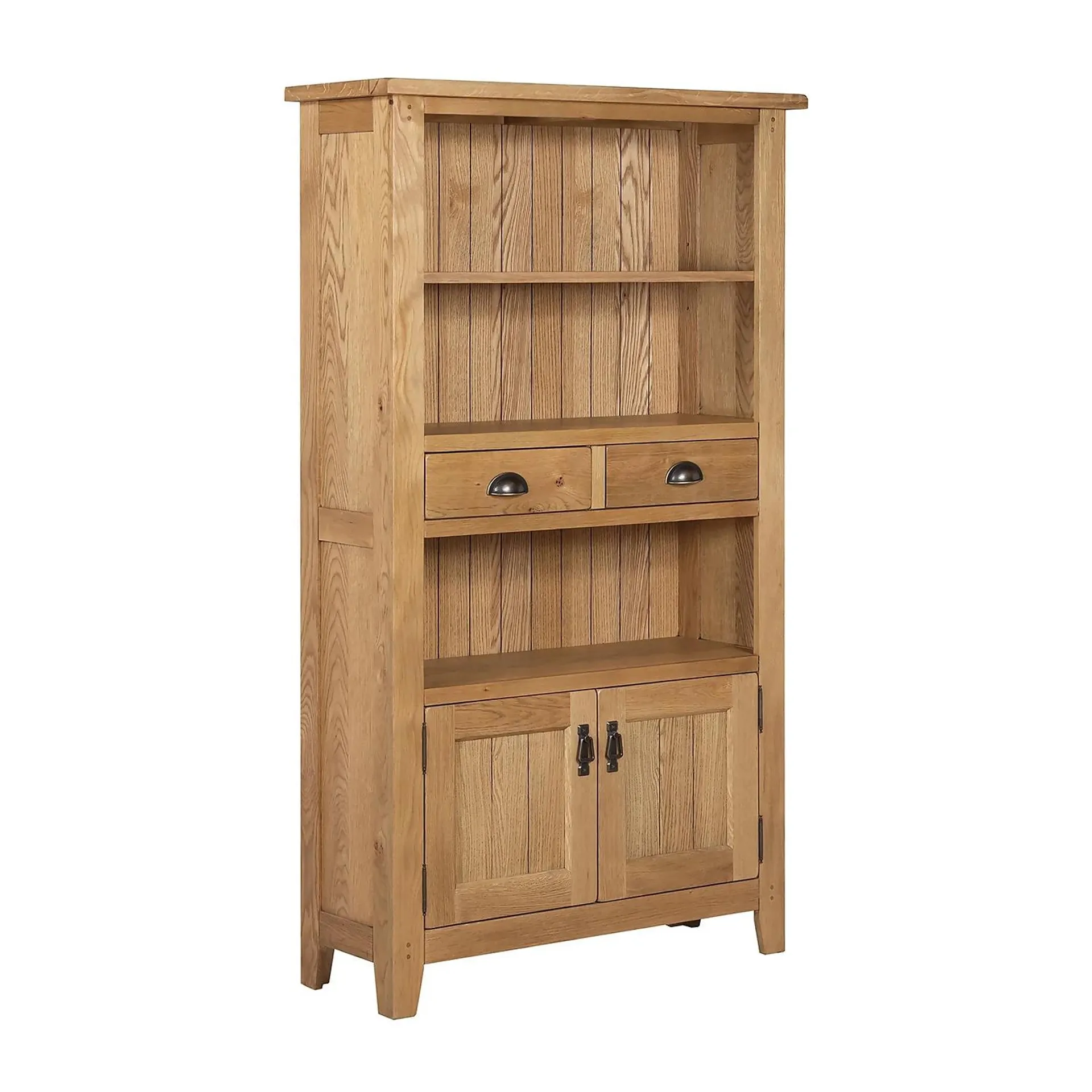 Hocombe Display Bookcase - Oak