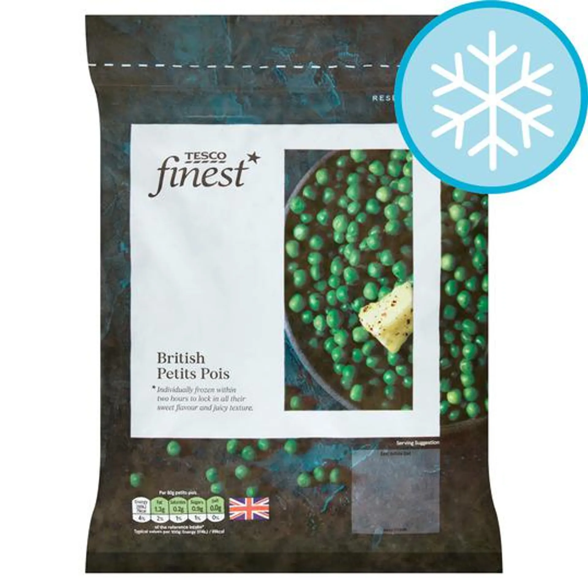 Tesco Finest British Petits Pois 750G