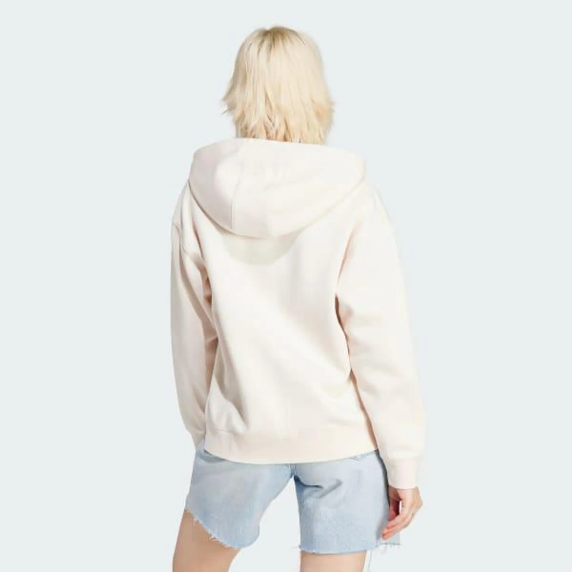 Essentials Full-Zip Boyfriend Hoodie