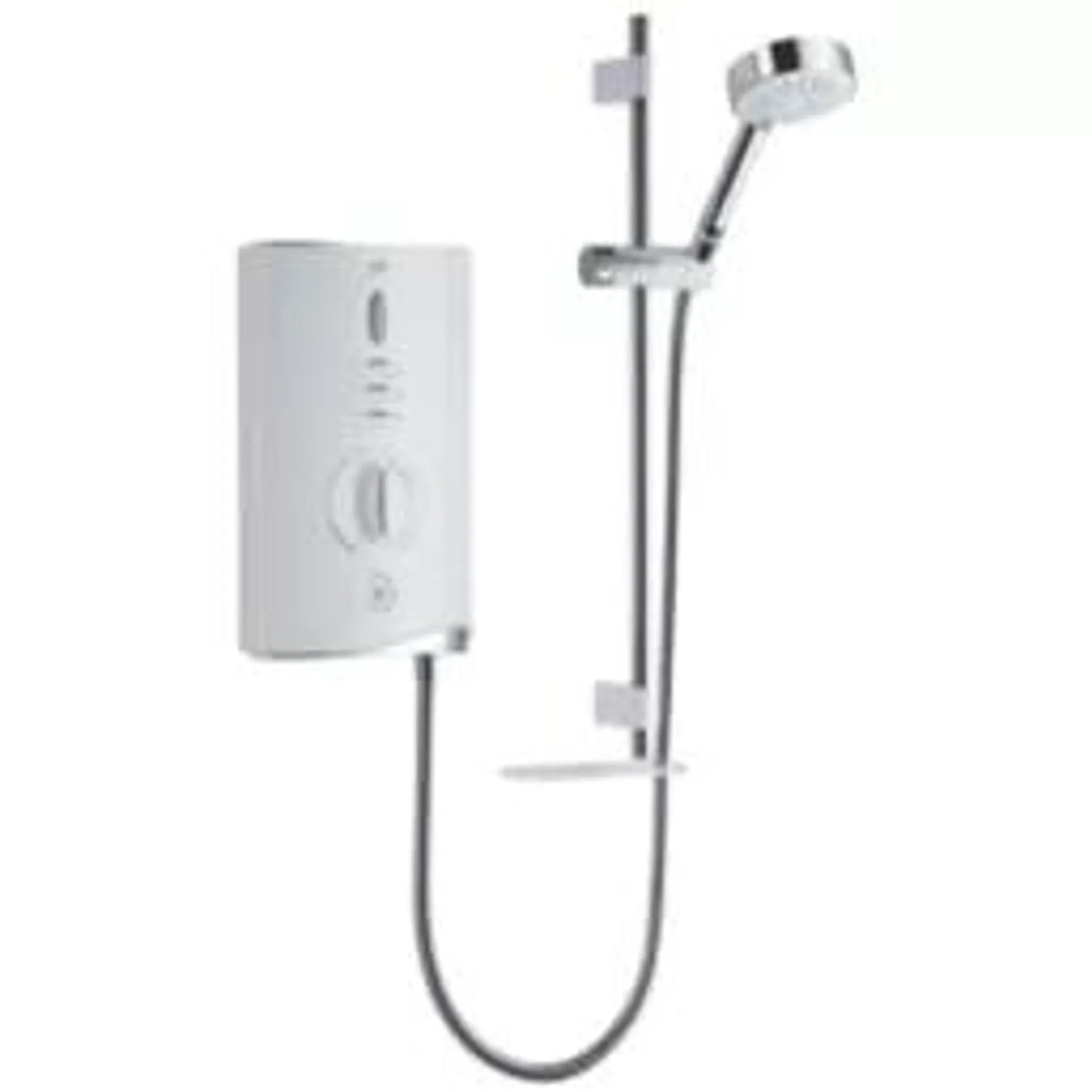 Mira Sport Max with Airboost White 9kW Manual Electric Shower