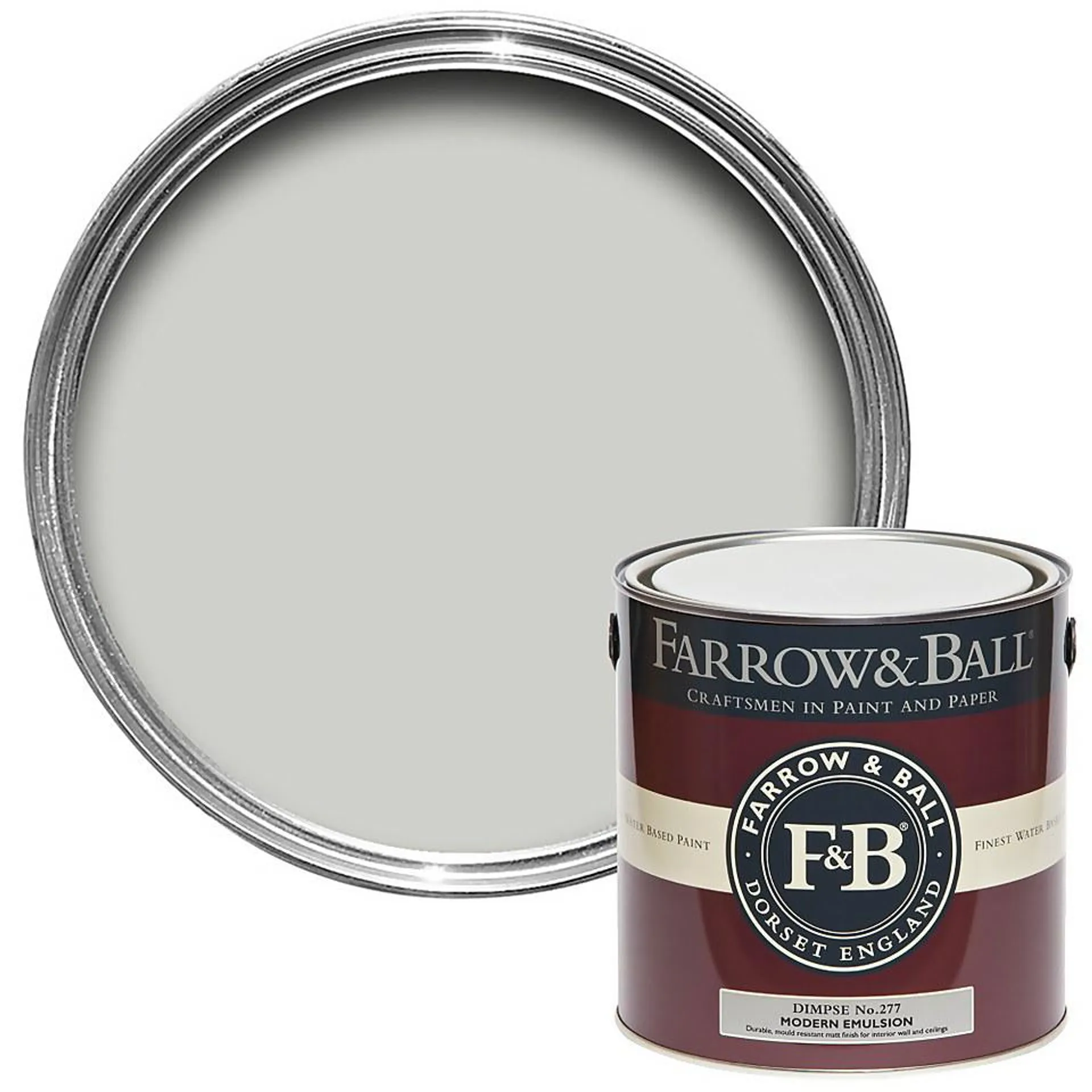 Farrow & Ball Modern Matt Emulsion Paint Dimpse - 2.5L