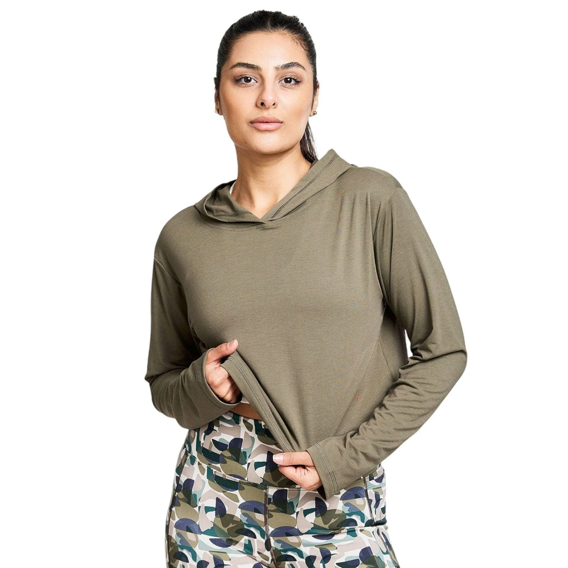 Bahe Zephyr Boxy Womens Hooded T-Shirt