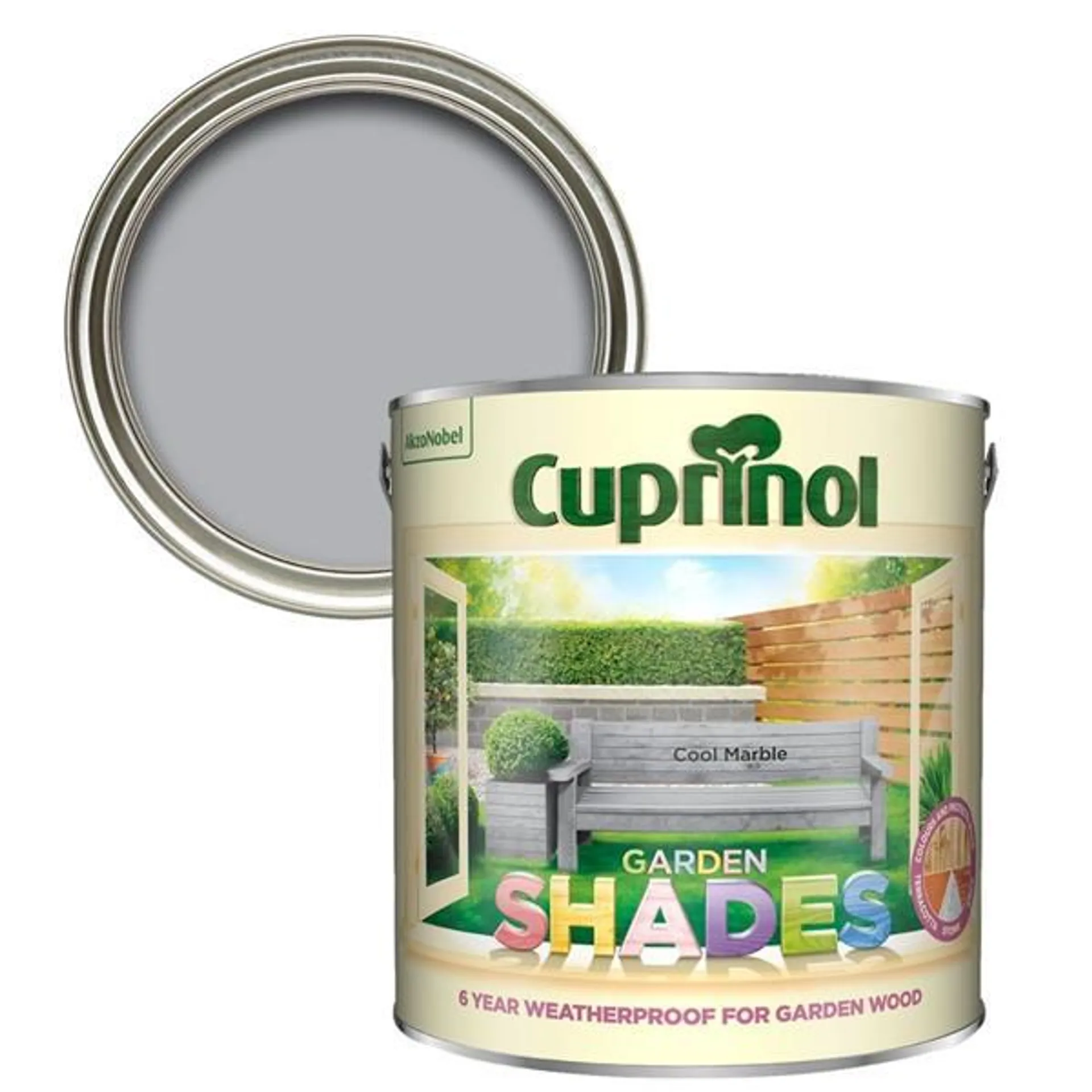 Garden Shades Paint 2.5L - Cool Marble