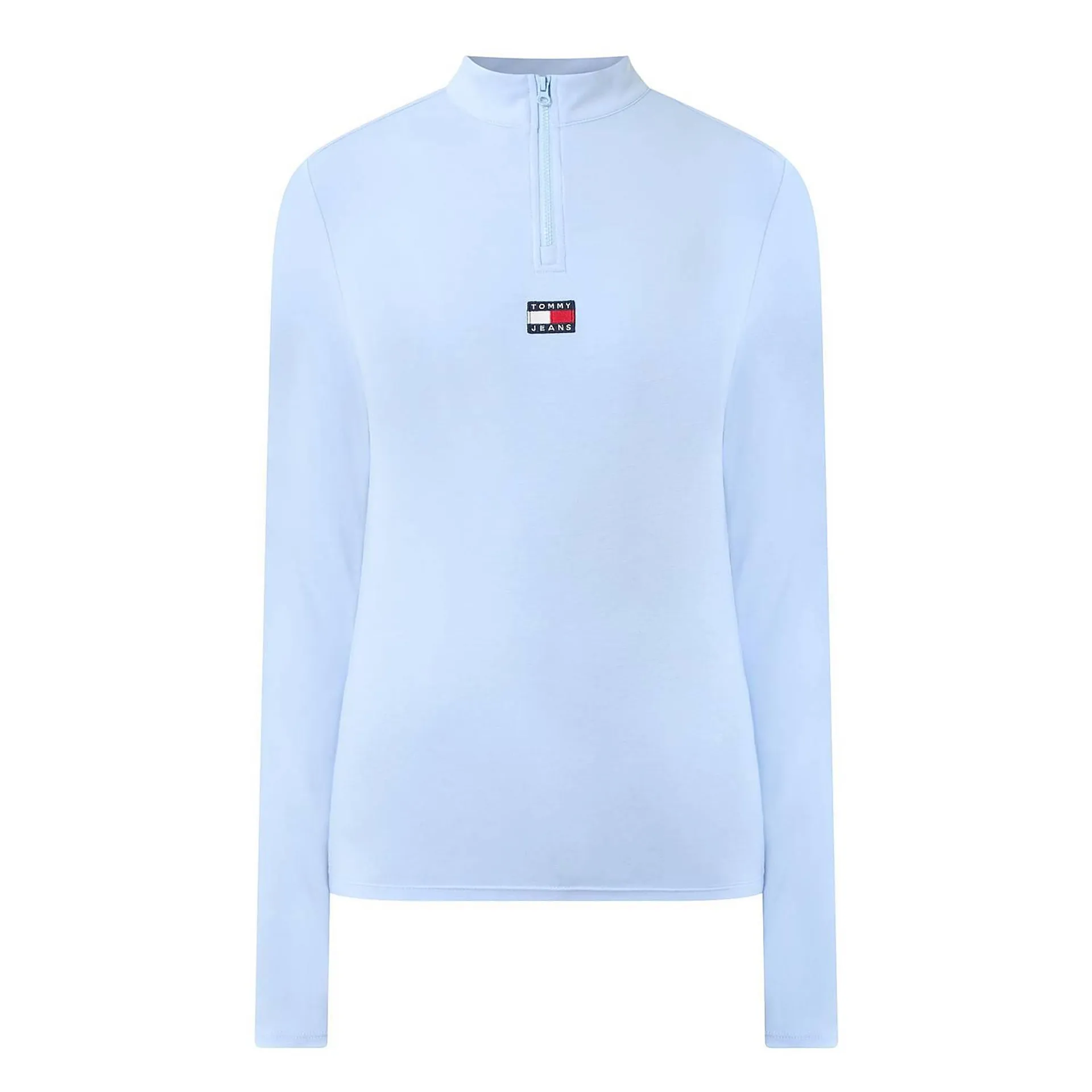 Half Zip Mock Neck Sweatshirt