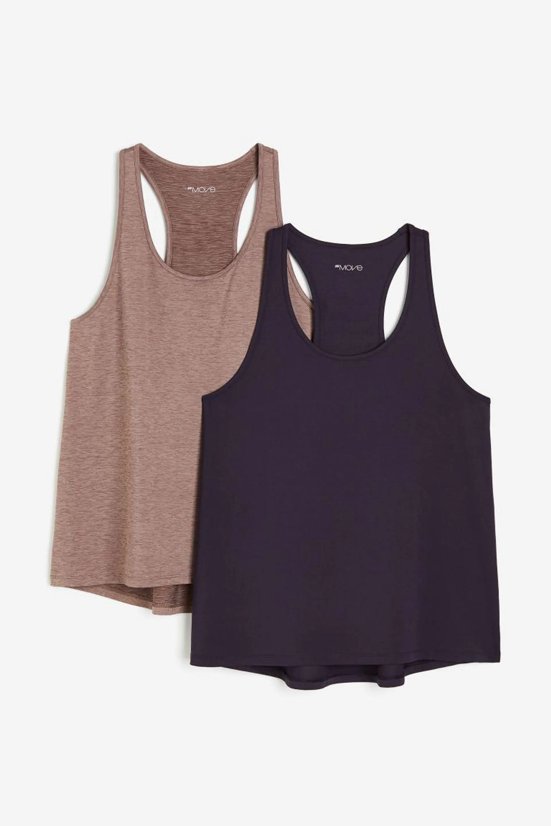 2-pack DryMove™ sports vest tops