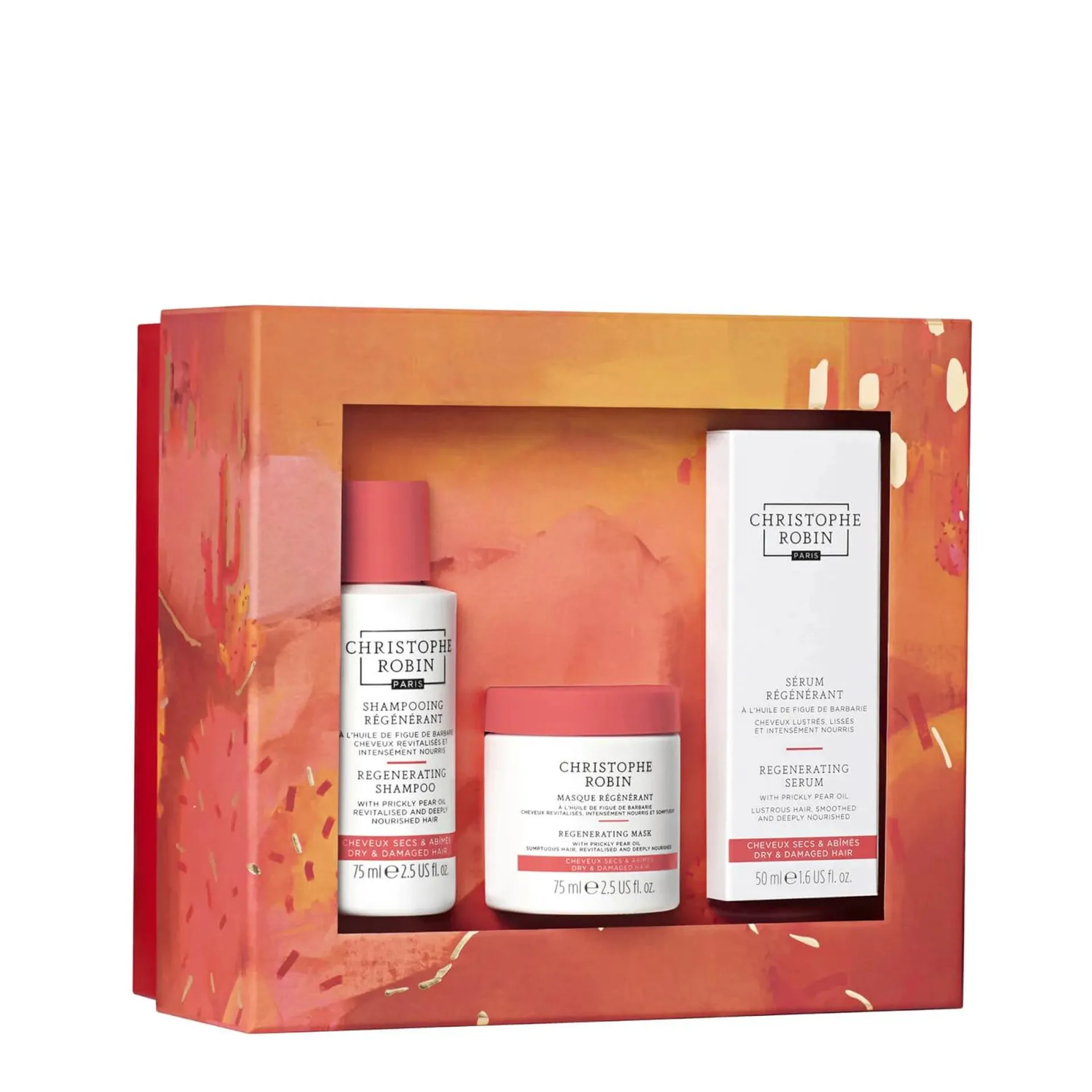 Christophe Robin Regenerating Haircare Gift Set (Worth £72.00)