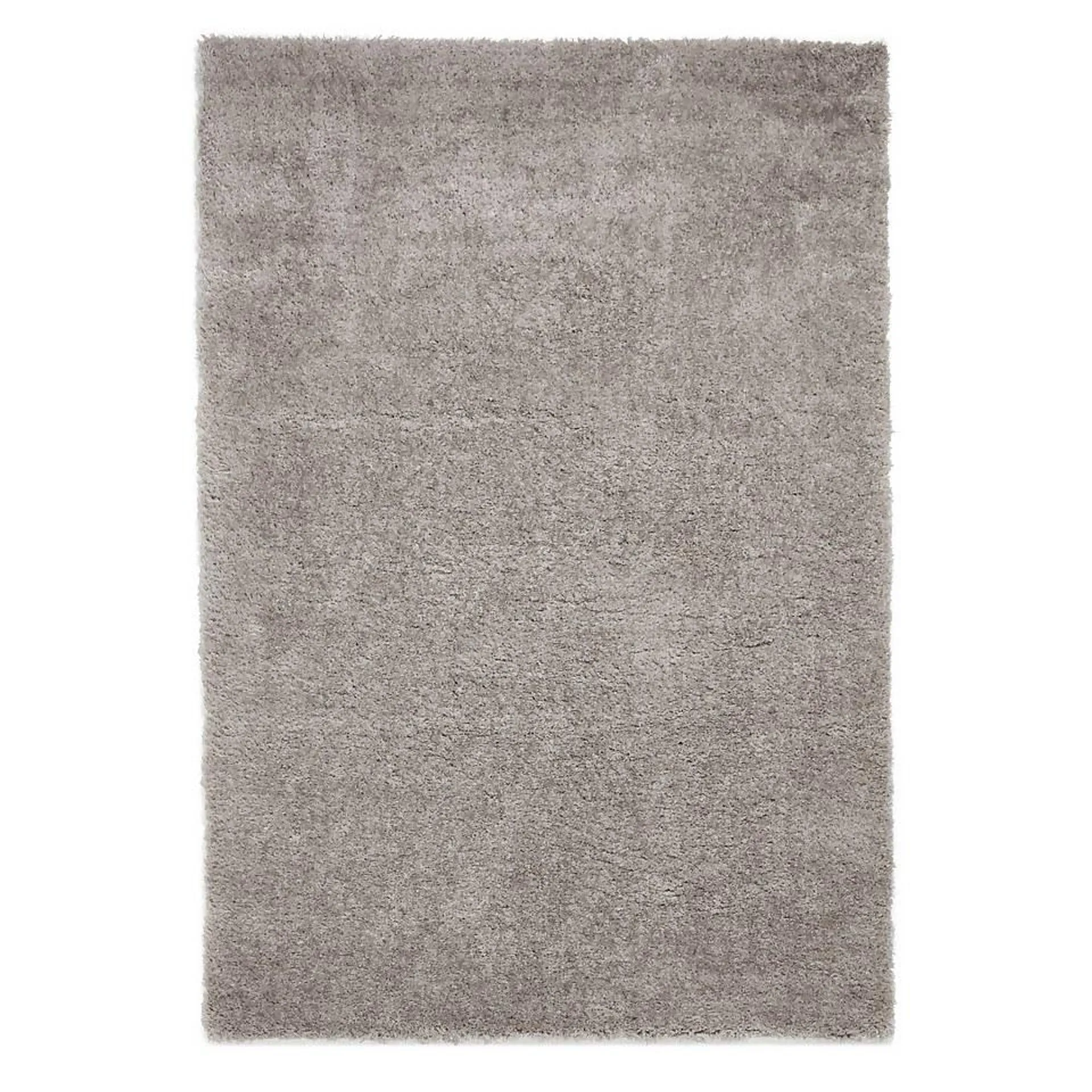 Ivy Shaggy Rug - Silver - 80x150cm