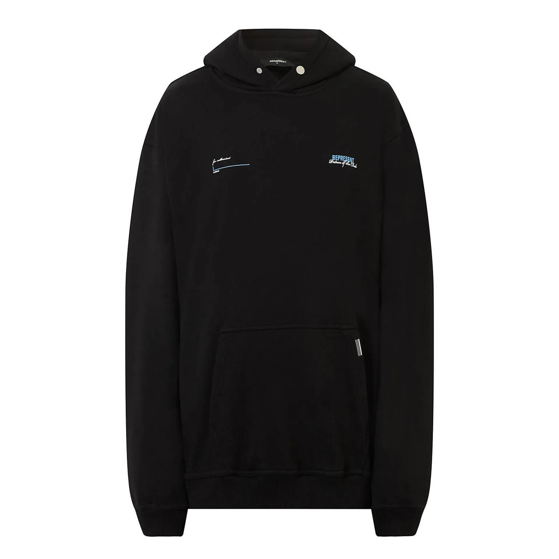 Patrons of the Club Logo Print Hoodie