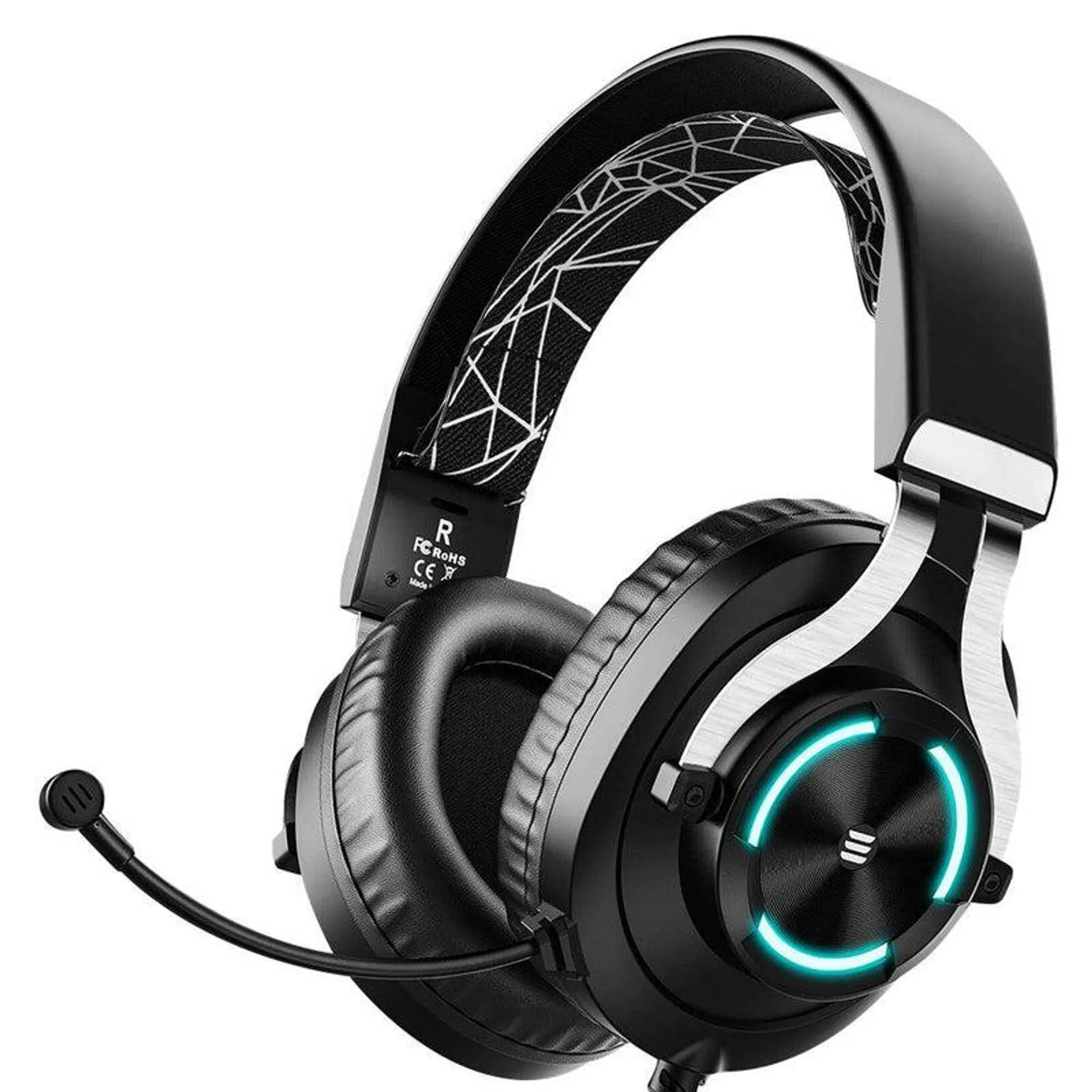 EKSA E3000 Superior Stereo Sound Over-Ear Wired Gaming Headset - Black | EKSA-E3000-BLACK