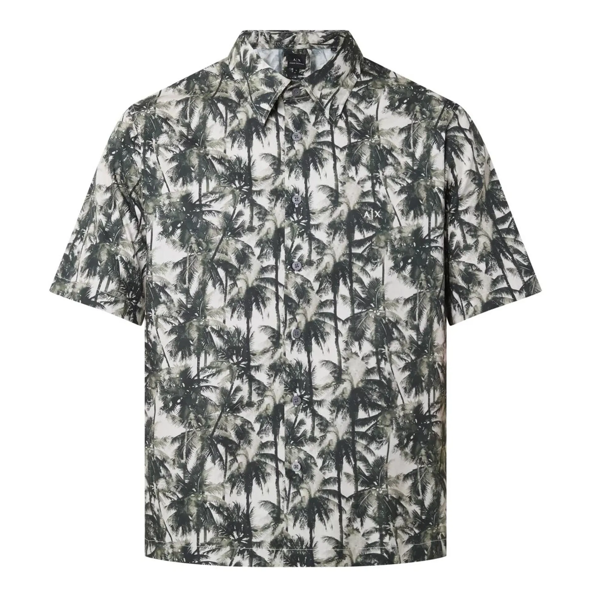 New in ARMANI EXCHANGE Palm Tree Casual Shirt €110.00