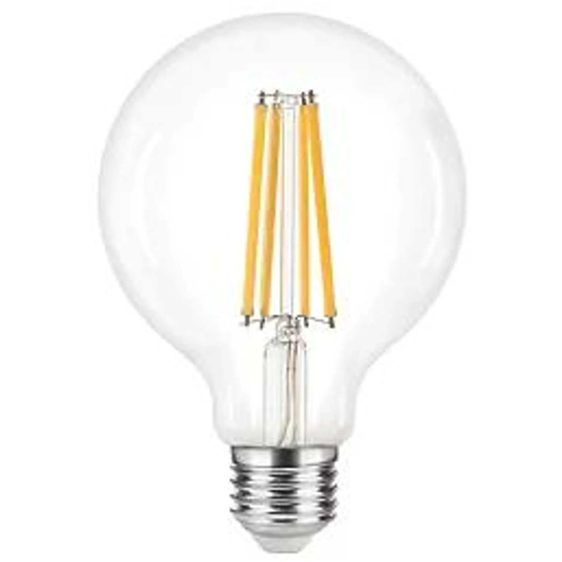 LAP ES Globe LED Virtual Filament Light Bulb 810lm 6W